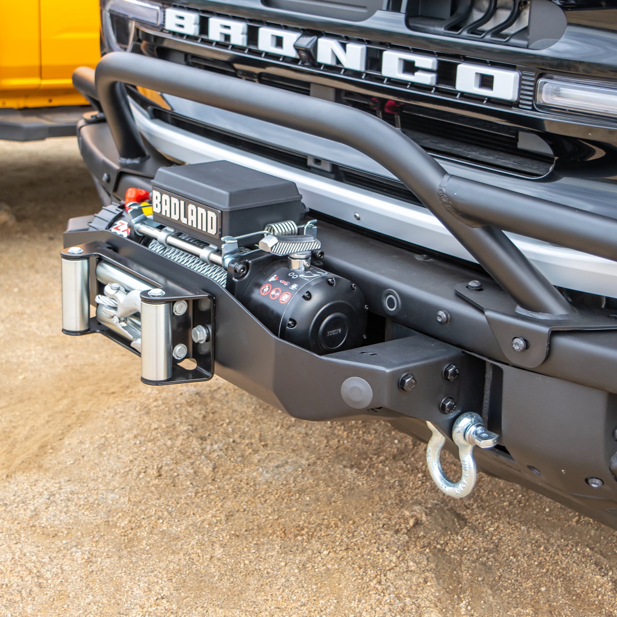 2021+ Ford Bronco OEM Modular Bumper Winch Plate - Turn Offroad