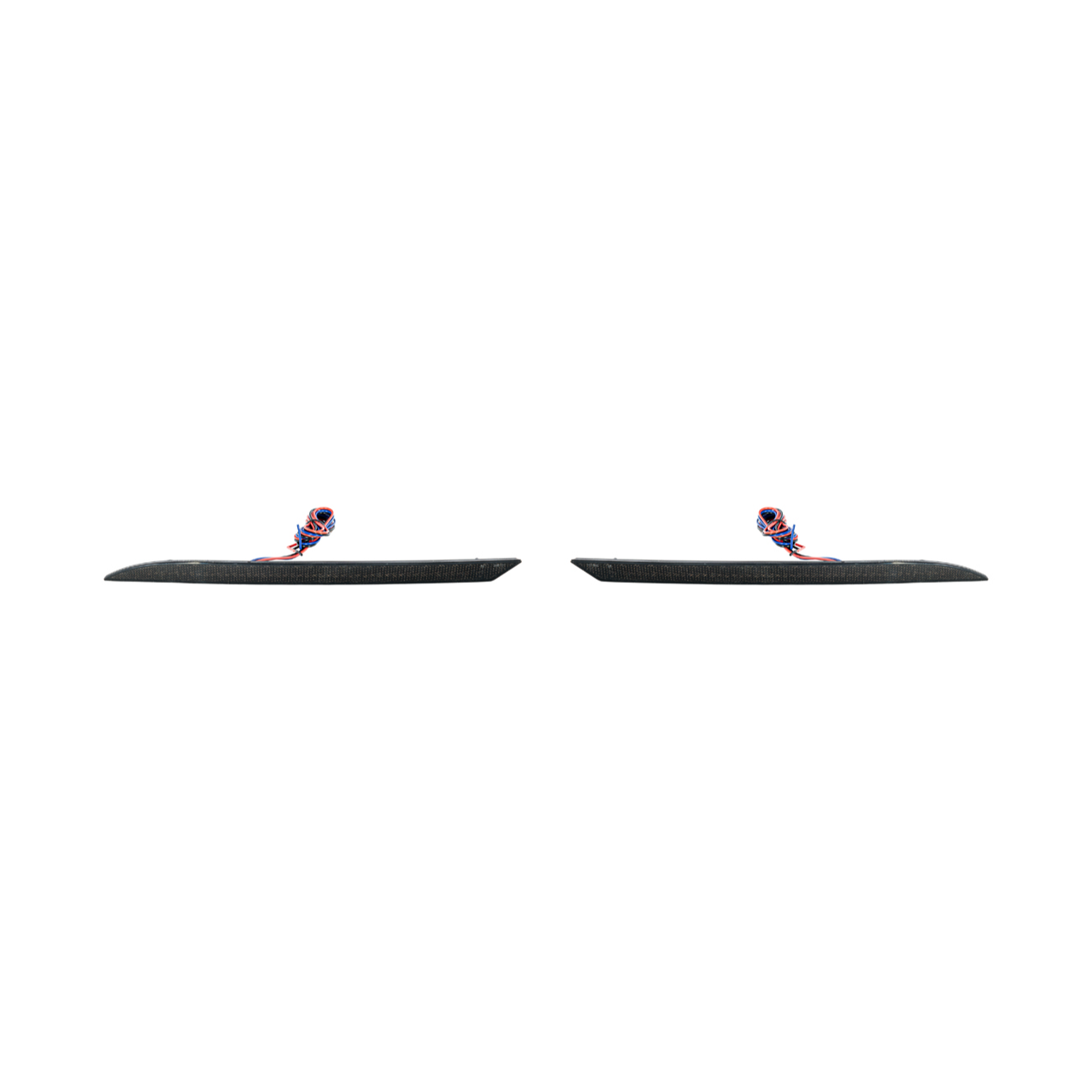 2018-23 Ford Mustang S550 | Rear Bumper Red LED Reflector Light Set