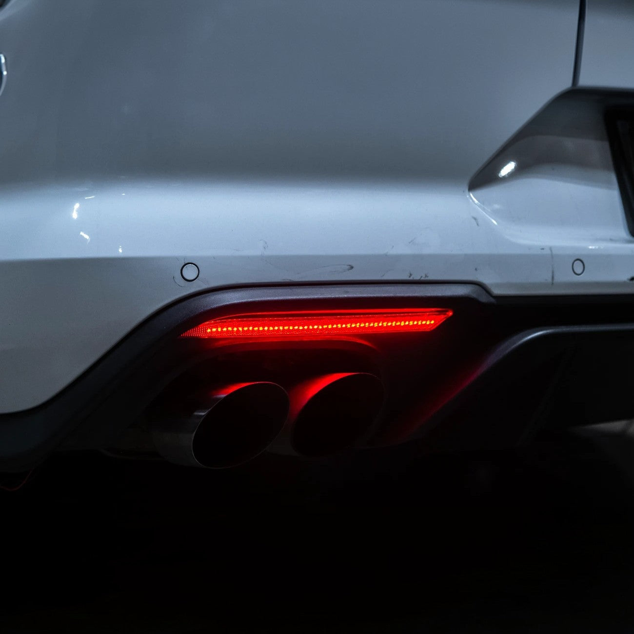 2018-23 Ford Mustang S550 | Rear Bumper Red LED Reflector Light Set