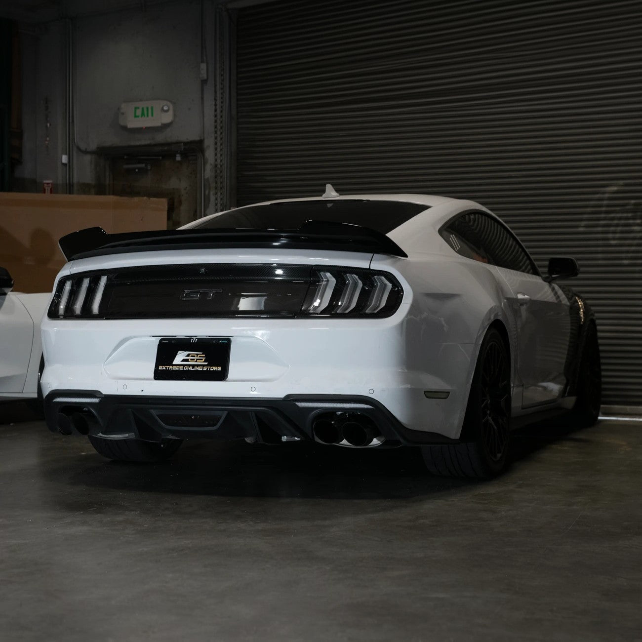 2018-23 Ford Mustang S550 | Rear Bumper Red LED Reflector Light Set