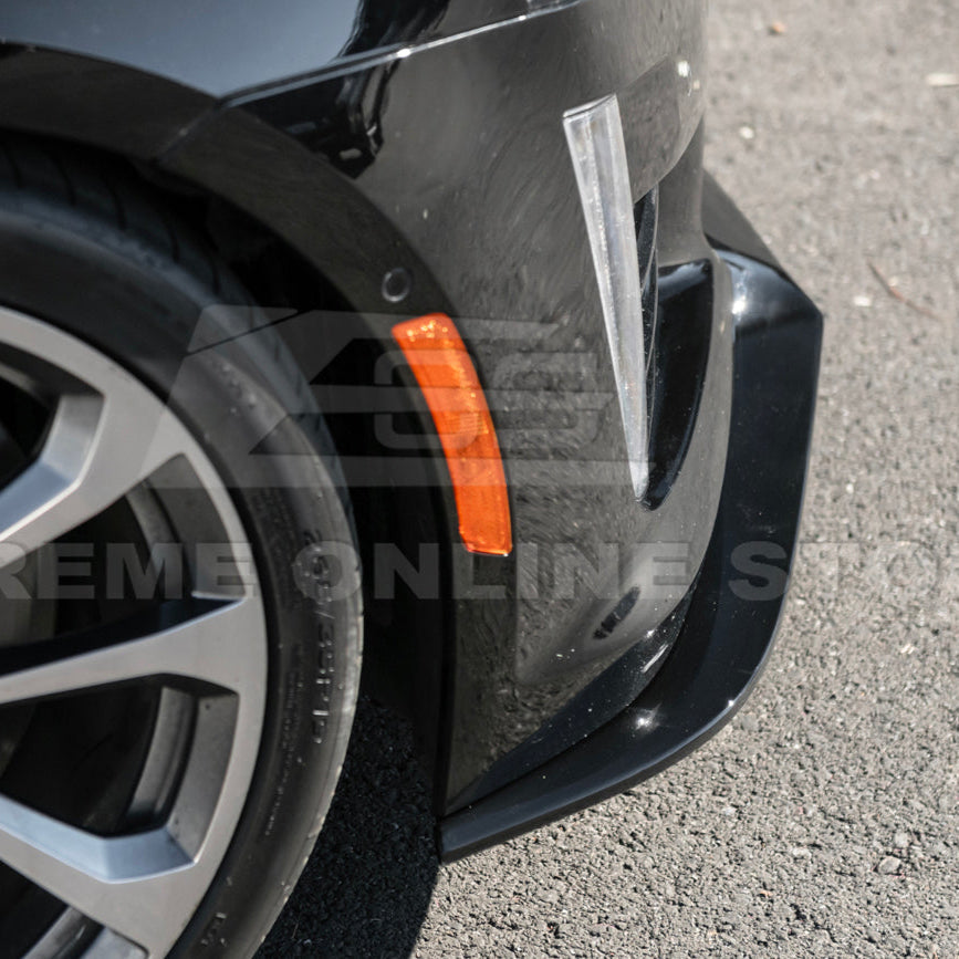 2016-19 Cadillac CTS-V Front Splitter & Side Wheel