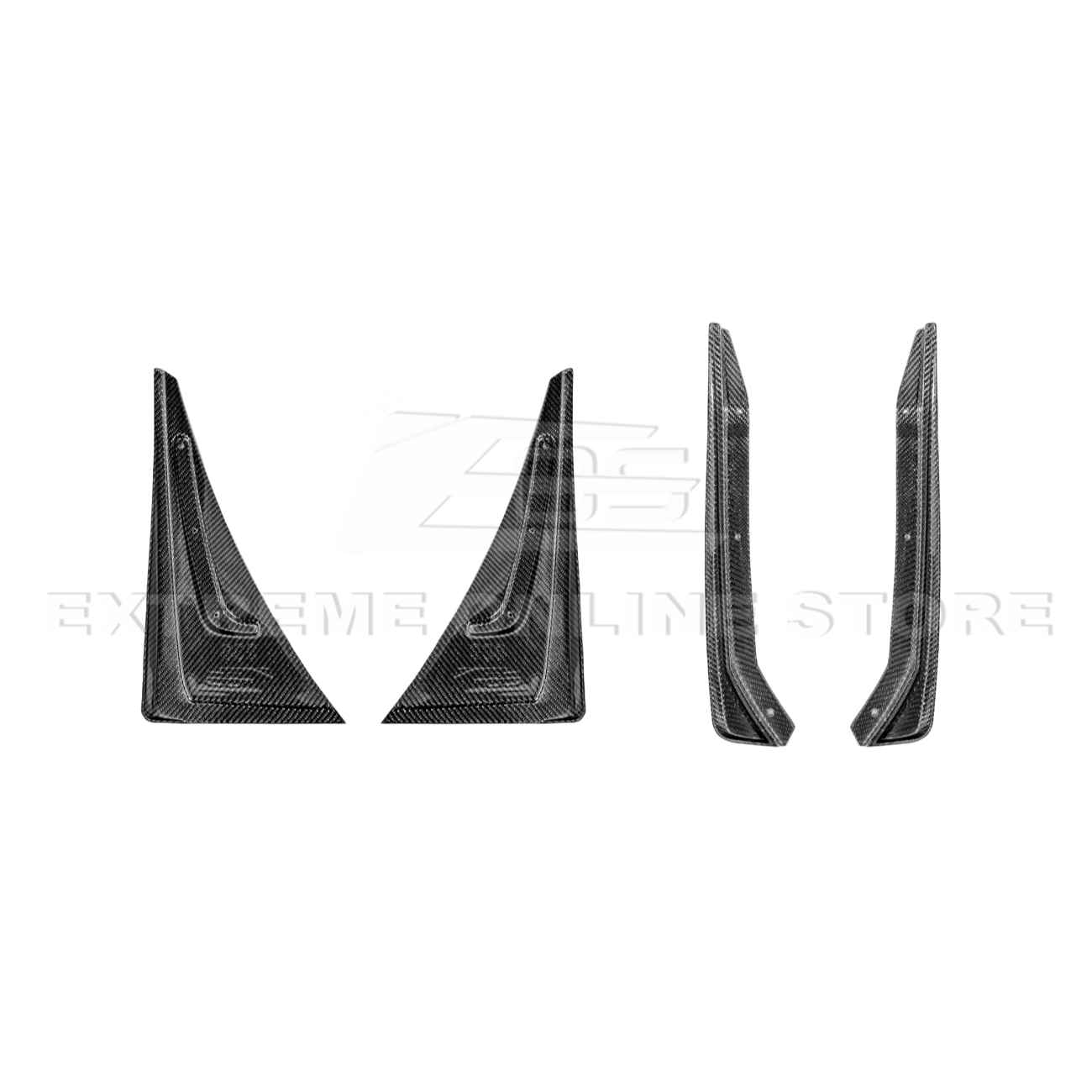 2016-24 Camaro Extended Front & Rear Splash Guards