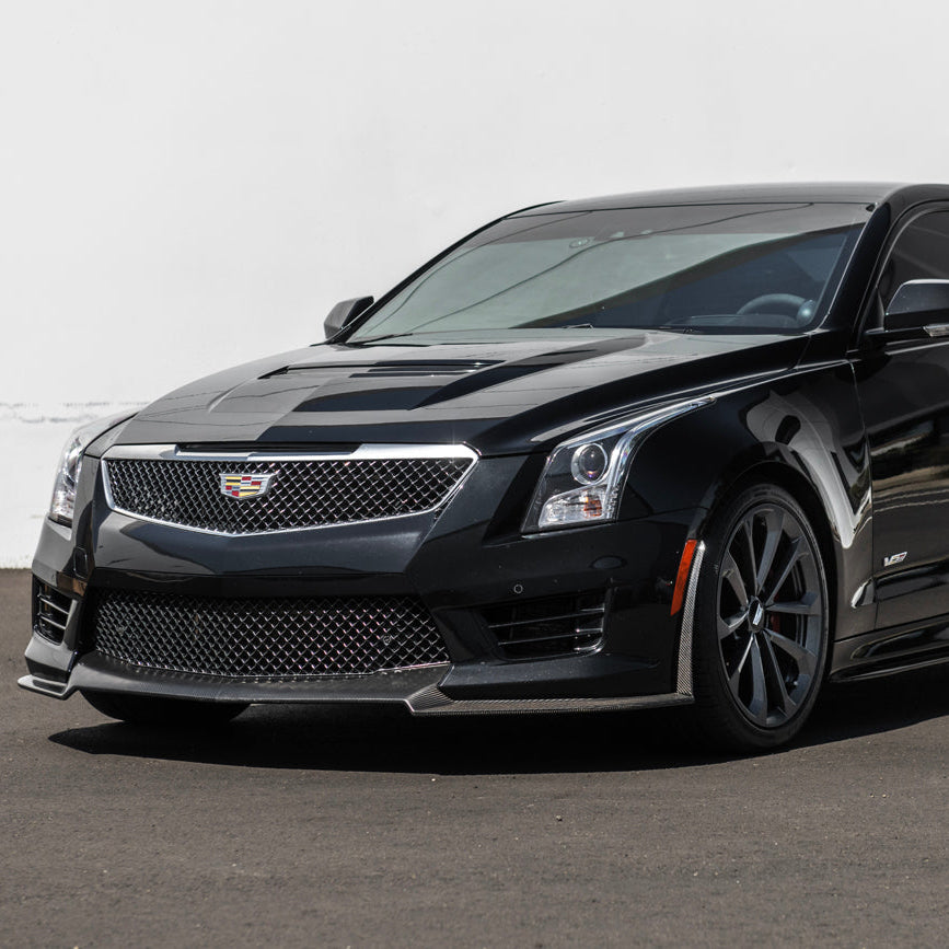 2016-19 Cadillac ATS-V  Carbon Fiber Extended Front Splitter & Side Wheel Arch