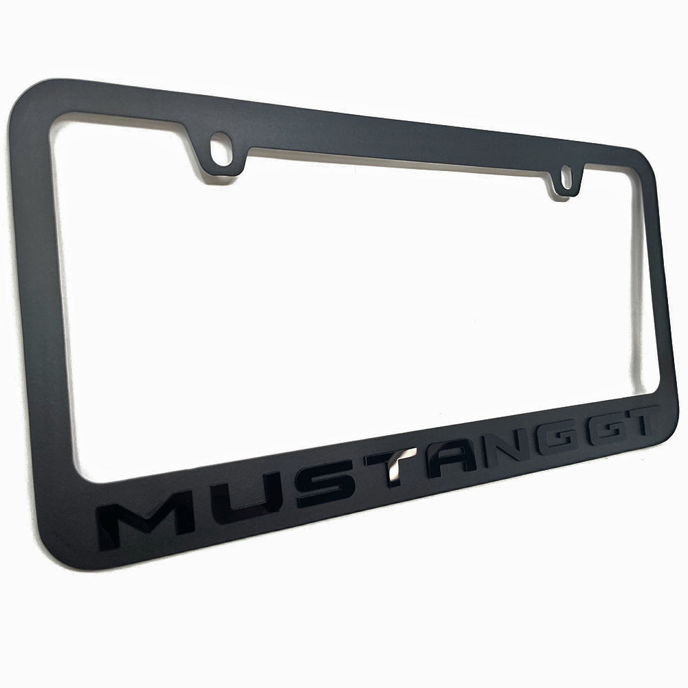 Ford Mustang GT Stealth Blackout License Plate Frame-SR1 Performance