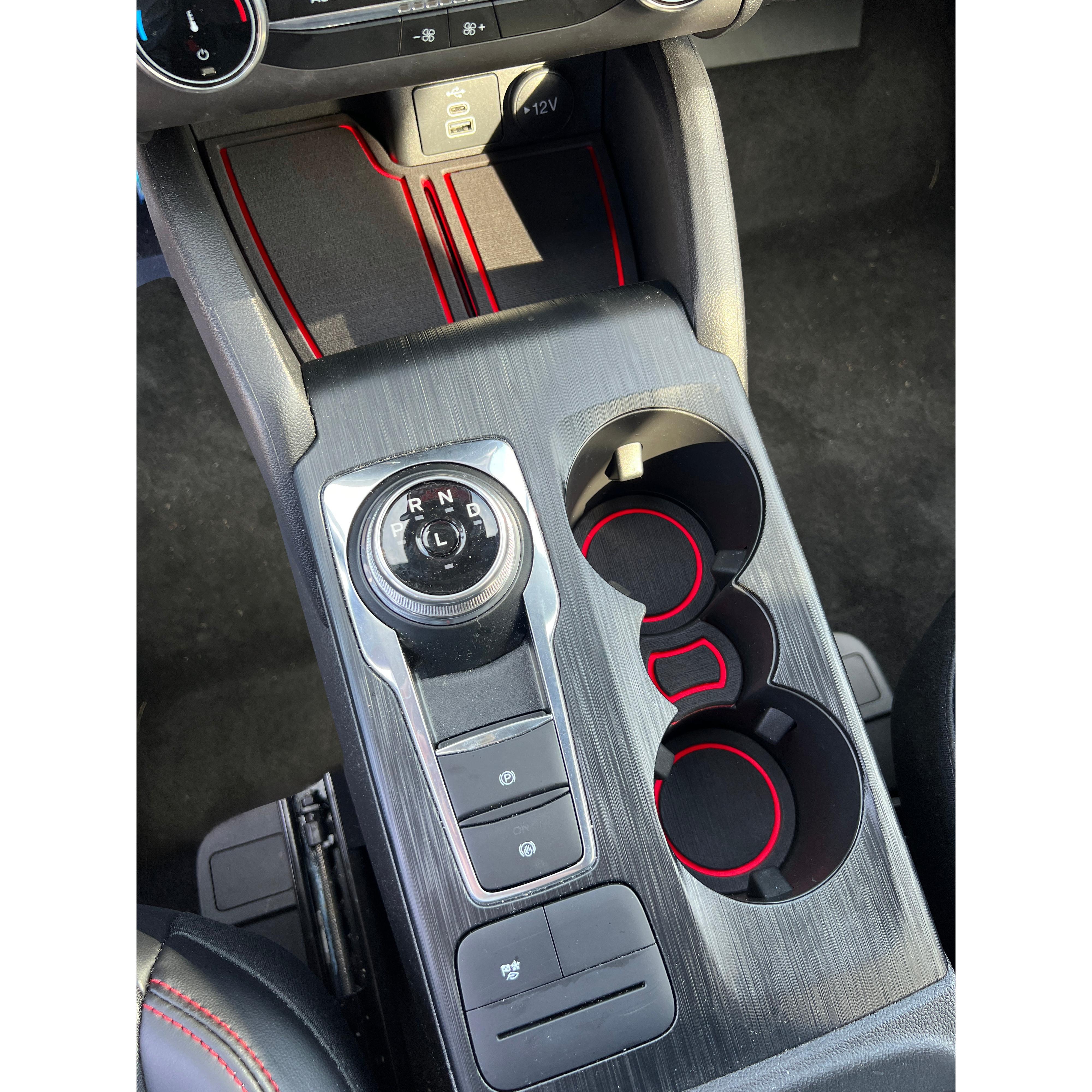 Center Console Foam Inserts Fits 2020-2026 Ford Escape Without QI Charger