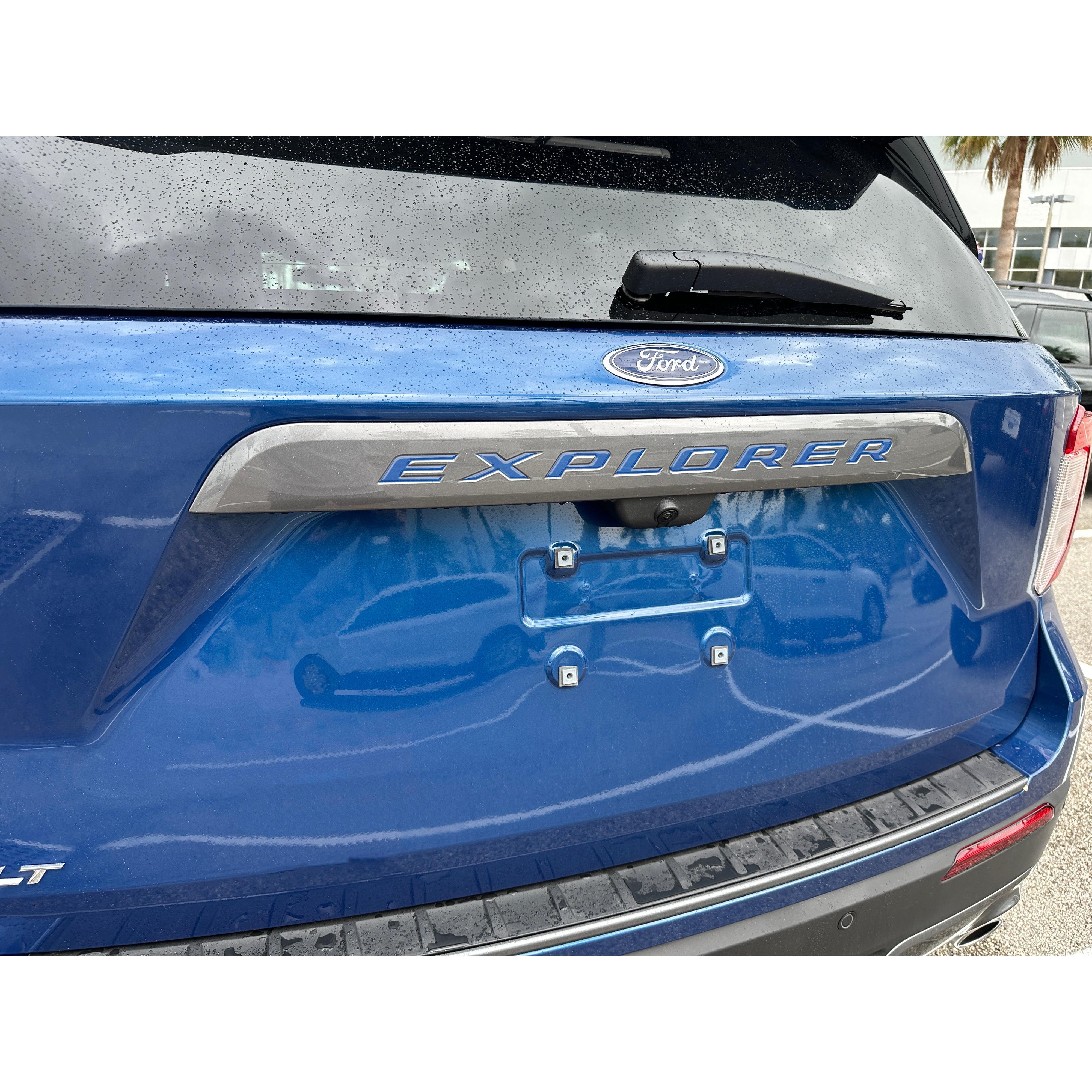 Lift Gate Letter Inserts Fits 2020-2024 Ford Explorer