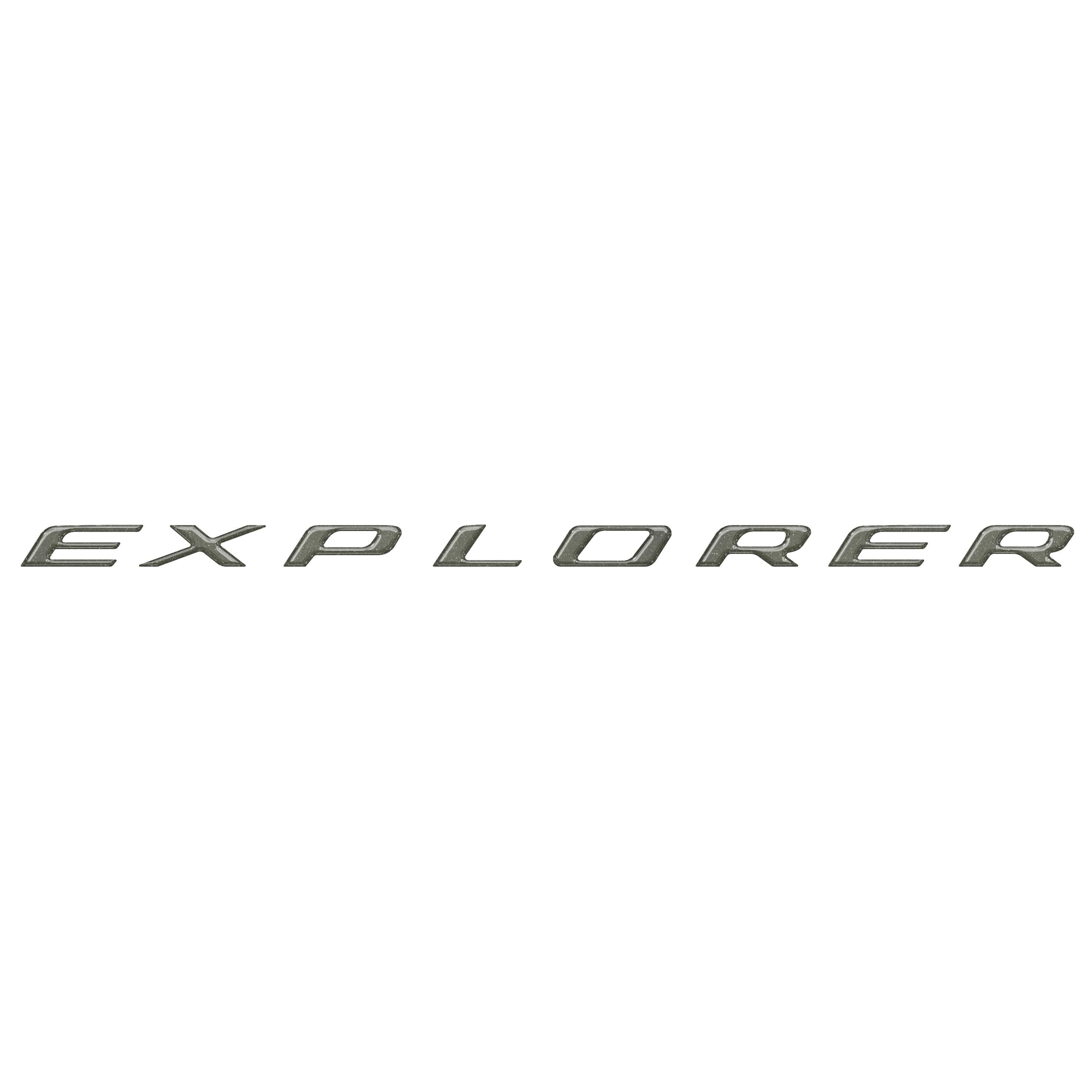 Lift Gate Letter Inserts Fits 2020-2024 Ford Explorer