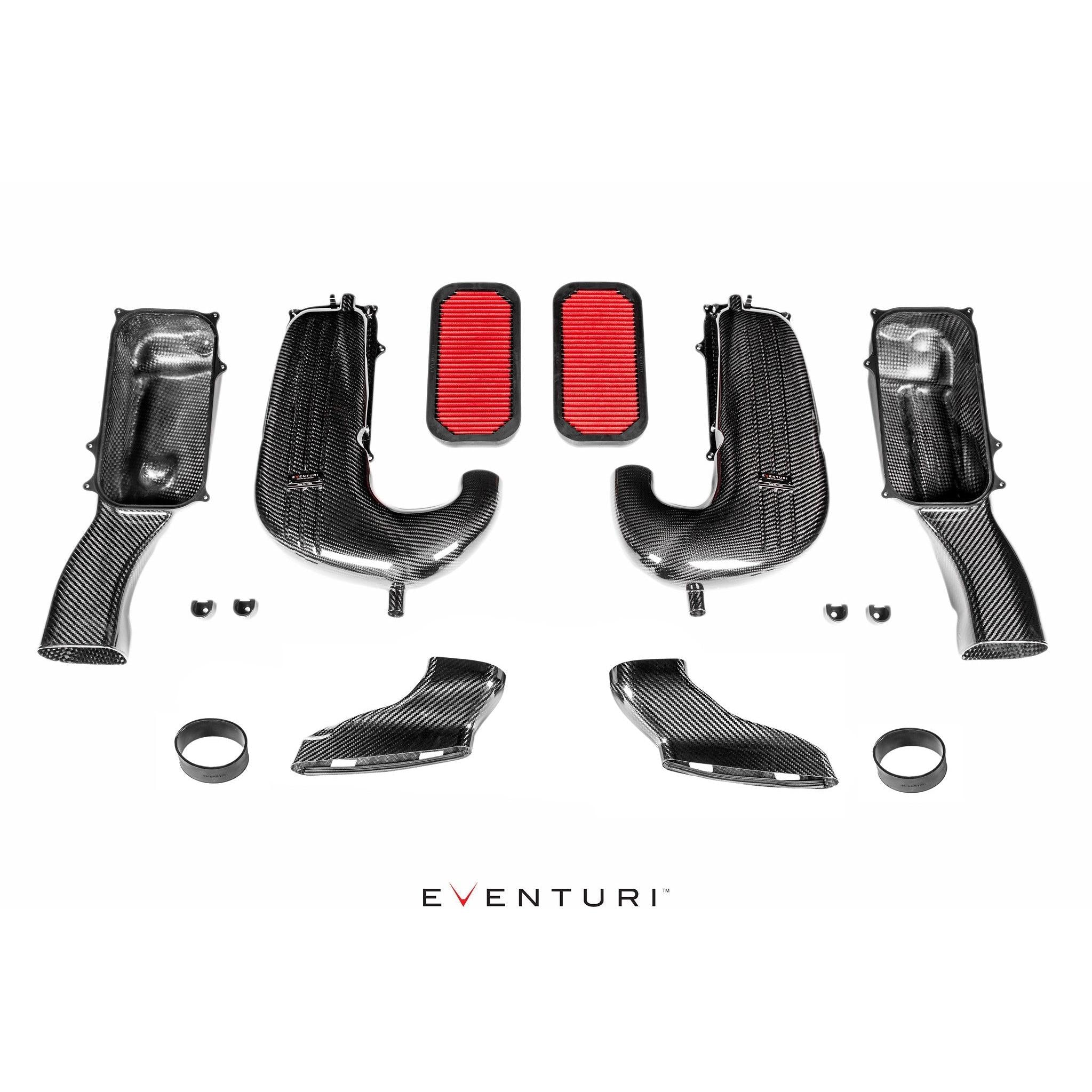 Eventuri Mercedes W205 C63 / C63S AMG Black Carbon Intake System - V2-SR1 Performance