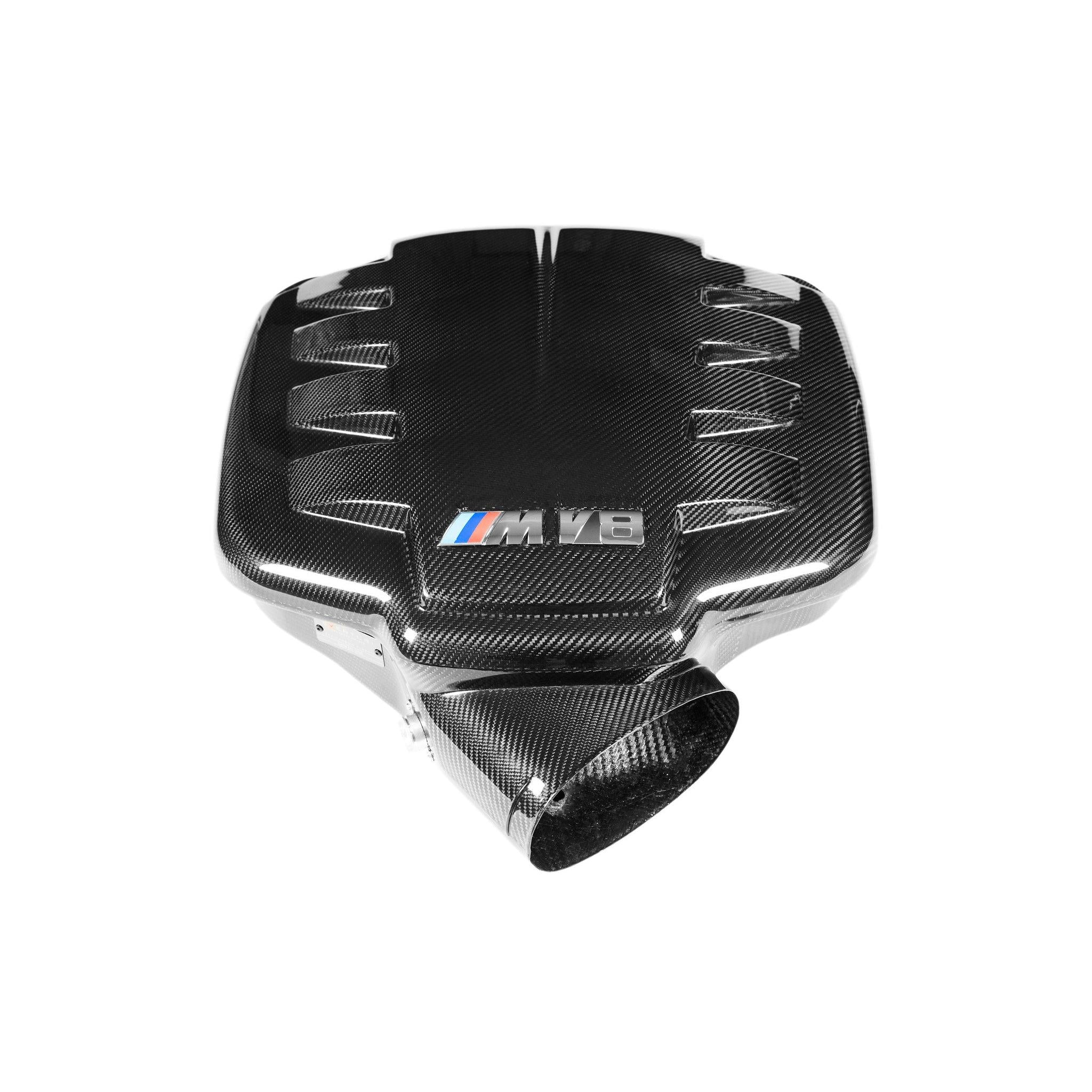 Eventuri BMW E9X M3 (S65) Black Carbon Inlet Plenum - Gloss-SR1 Performance