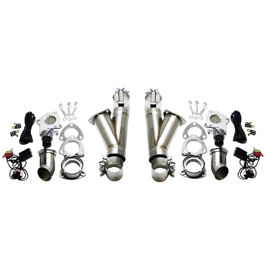 Granatelli Motorsports Electronic Exhaust Cutout Kit 3.5" Slip Fit