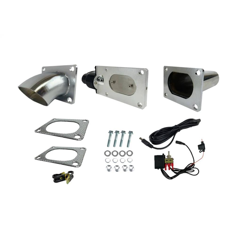 Granatelli 3.0 Oval Electronic Exhaust Cutout Kit offers premium