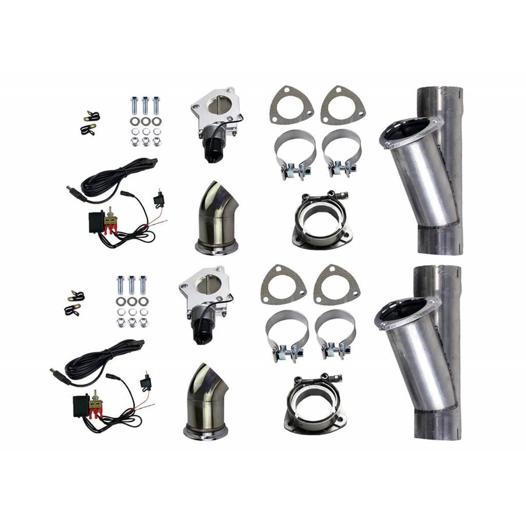 Granatelli Motorsports Electronic Exhaust Cutout Kit – 4.0" Dual System