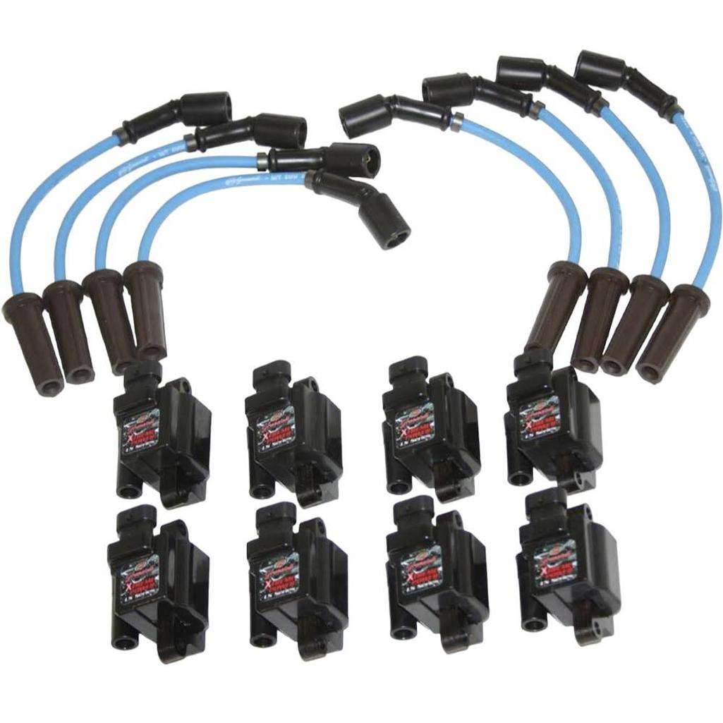 ohm Spark Plug Wires 8mm Solid Core Assembled Chevy 28-1629KIT