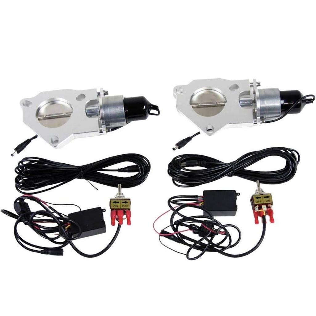 (76 mm) Electronic Exhaust Cutout Only-Set of 2