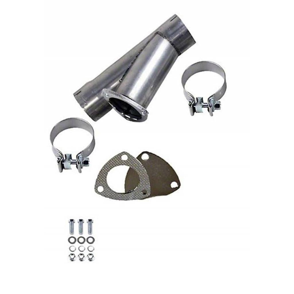 (102mm) Manual Exhaust Cutout Kit-Stainless Steel-Slip Fit w/Band Clamp