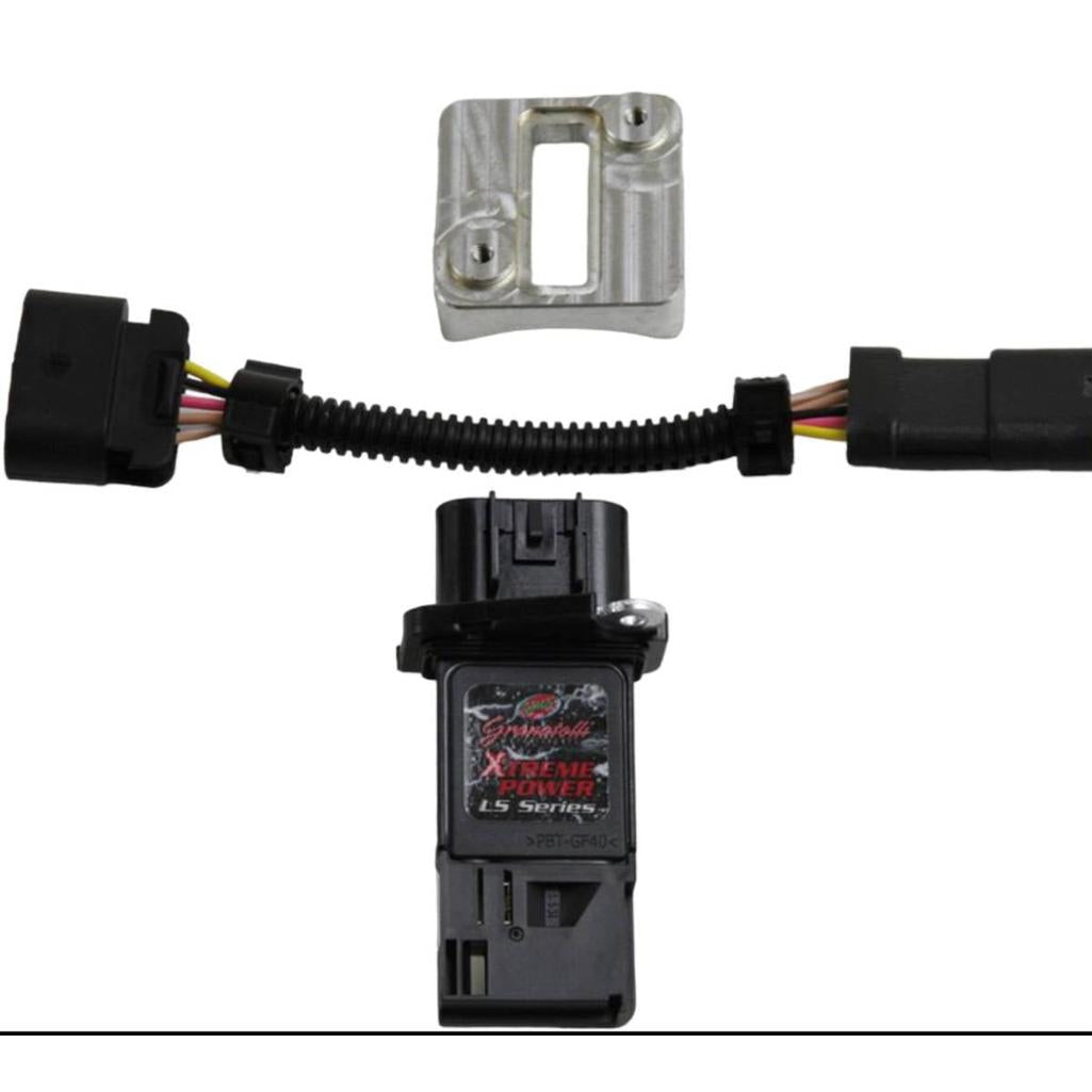 Granatelli Motor Sports GM Series Weld‑On MAF Saddle with 5‑Pin Jumper Harness
