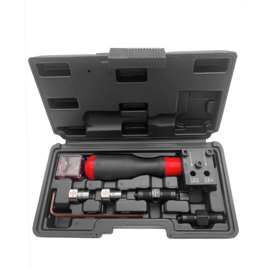 precision shop tool designed make brake line flares quick