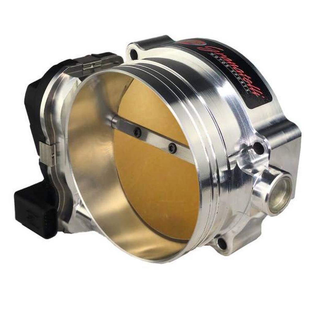 CNC-machined 105mm billet throttle body direct bolt-on upgrade high-performance