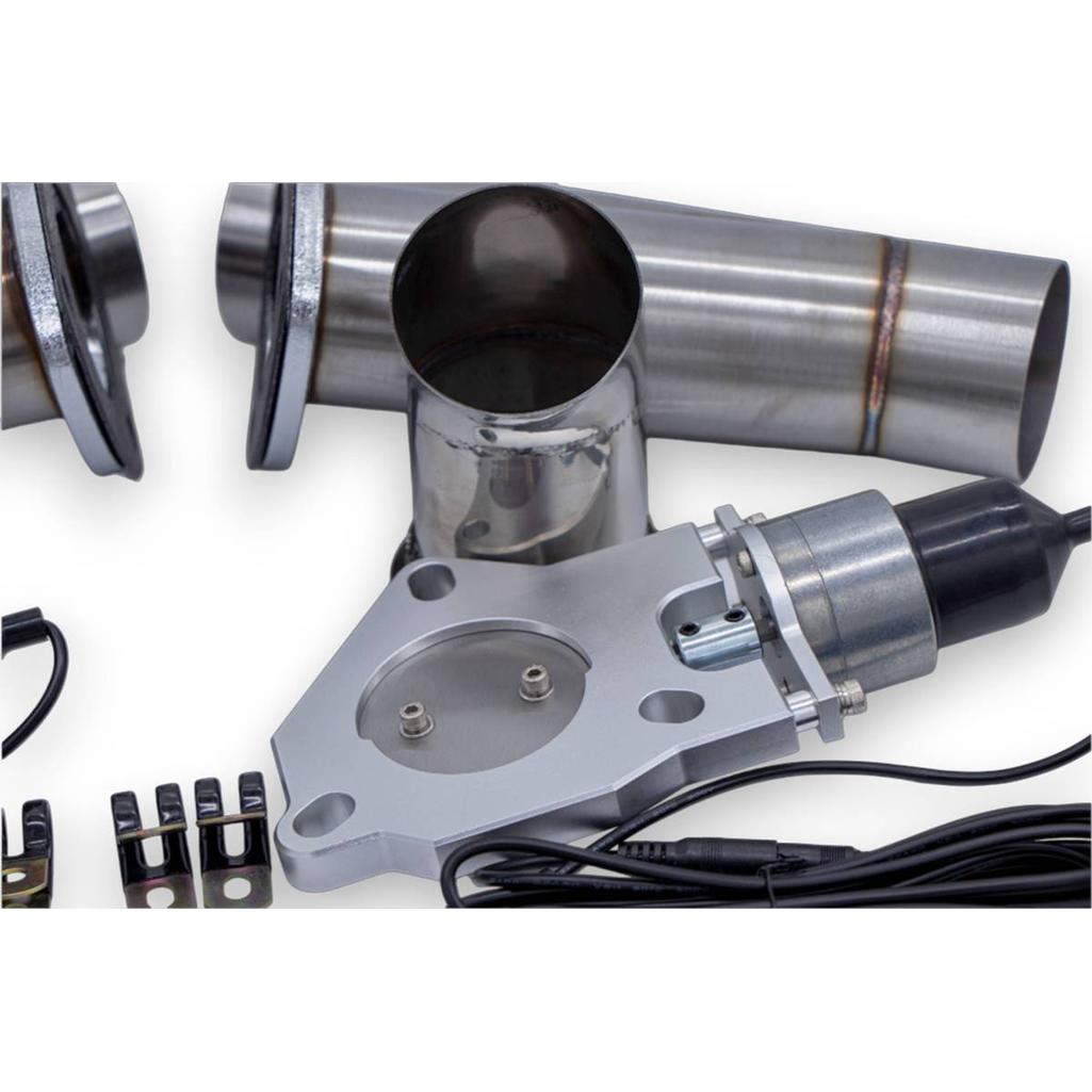 Dual 3.0 76 mm valves provide optimal flow power