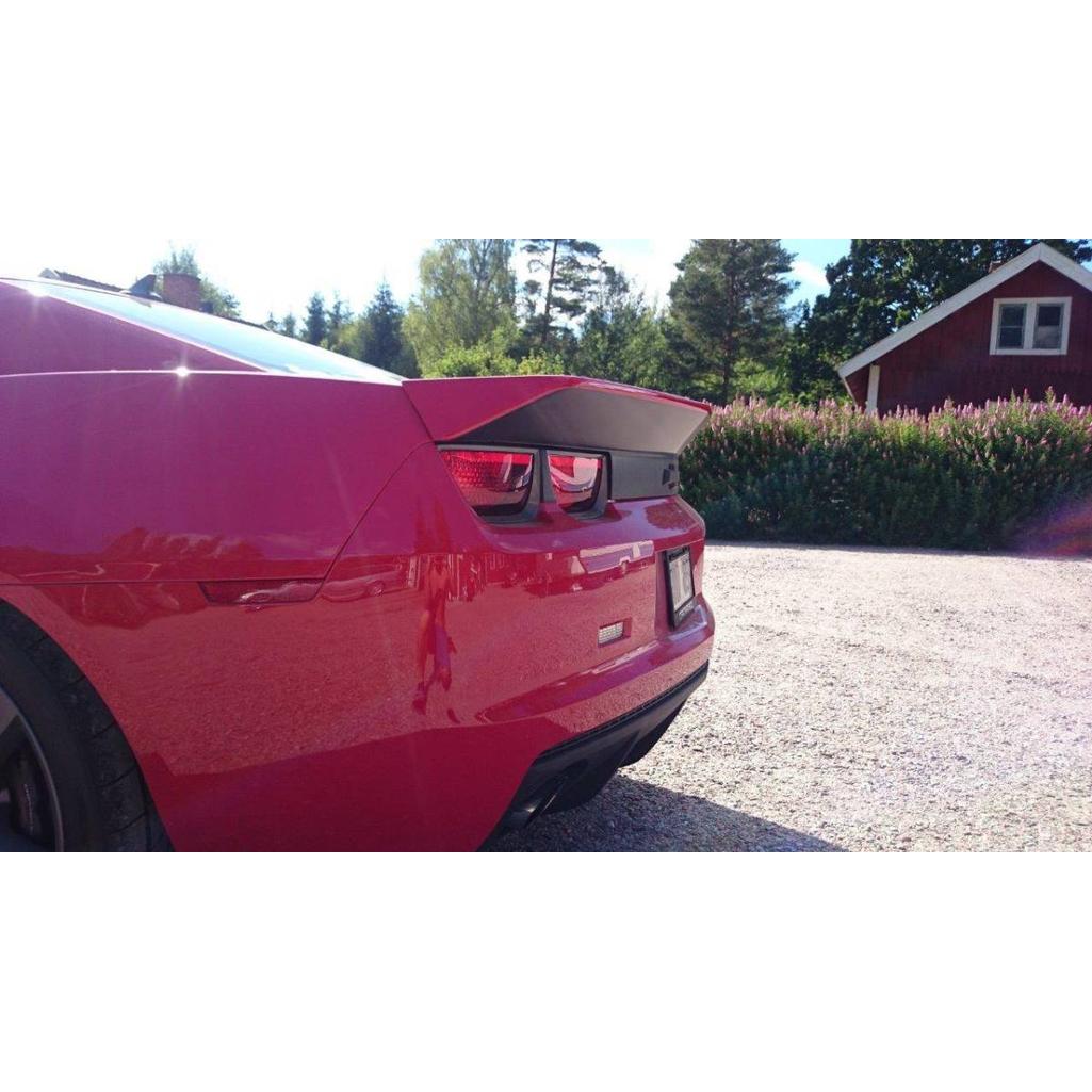 performance inspired rear spoiler designed give 5th Gen Camaro