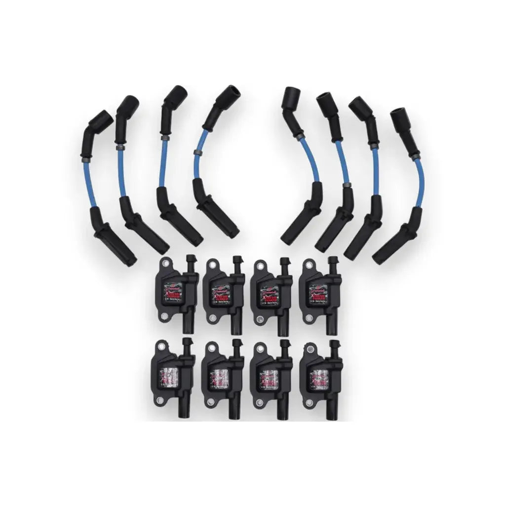 High-output 80,000V (80kV) coil packs for stronger, more reliable spark