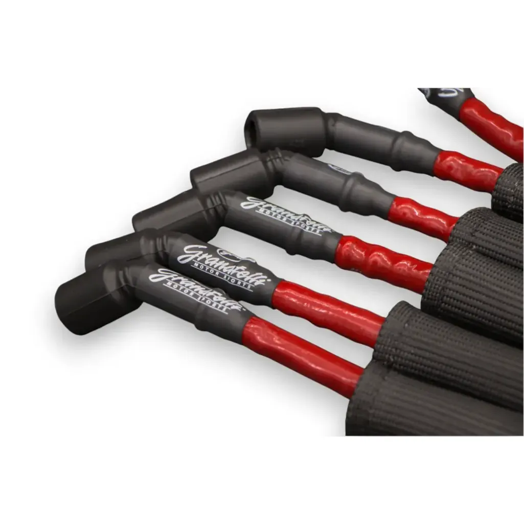 Remove your existing plug wires and replace them with the Granatelli 0-Ohm wires