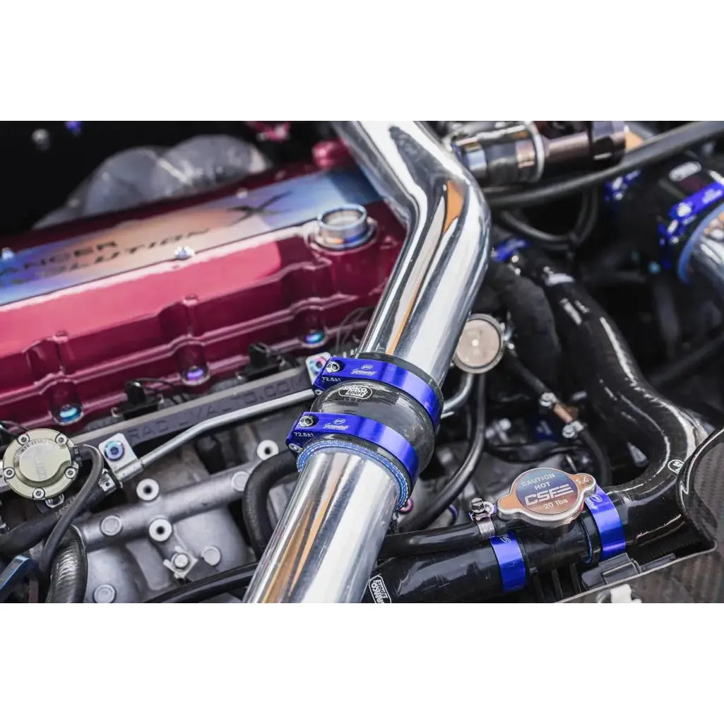 retention bold blue anodized finish street racing custom performance 971375B
