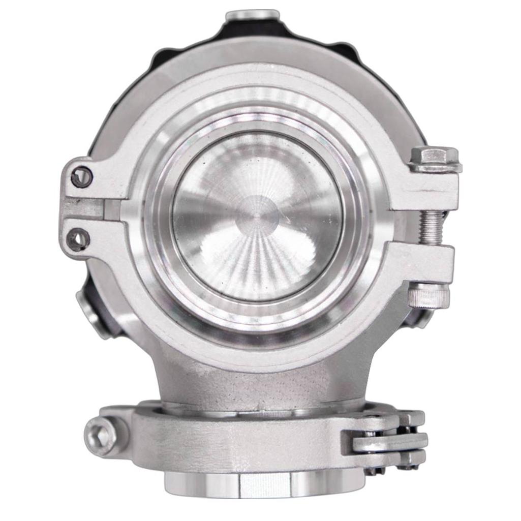 50mm valve offers increased exhaust bypass flow controlling boost