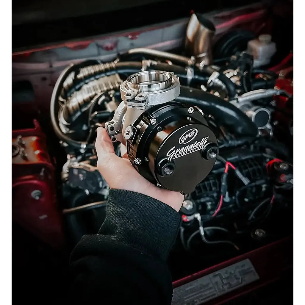 controls boost diverting exhaust around turbine once desired boost