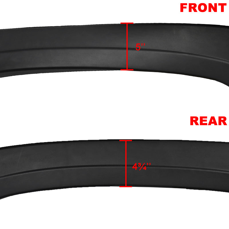 2007-2013 Chevrolet Silverado 1500 Fleetside 69.3" Bed Factory OE Style Fender Flares