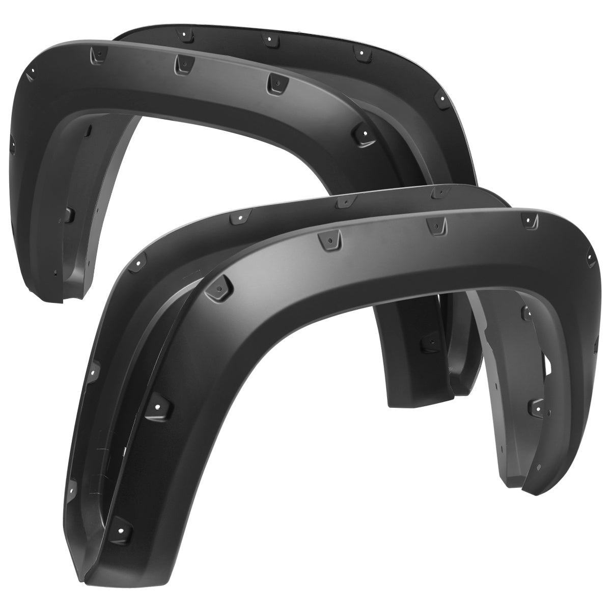 2022-2024 Toyota Tundra Matte Black Rivet Style Fender Flares