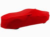 2005-2024 Ford Mustang Ultraguard Stretch Satin Indoor Car Cover - Red