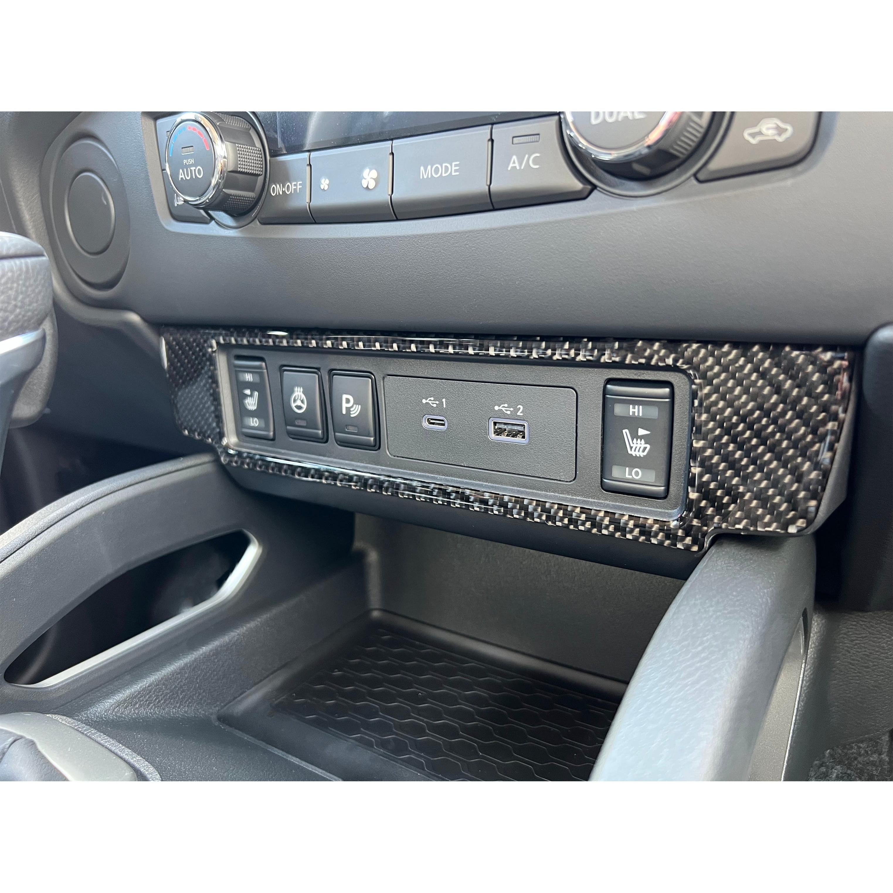 Lower Dash Accent Trim Fits 2022-2026 Nissan Frontier