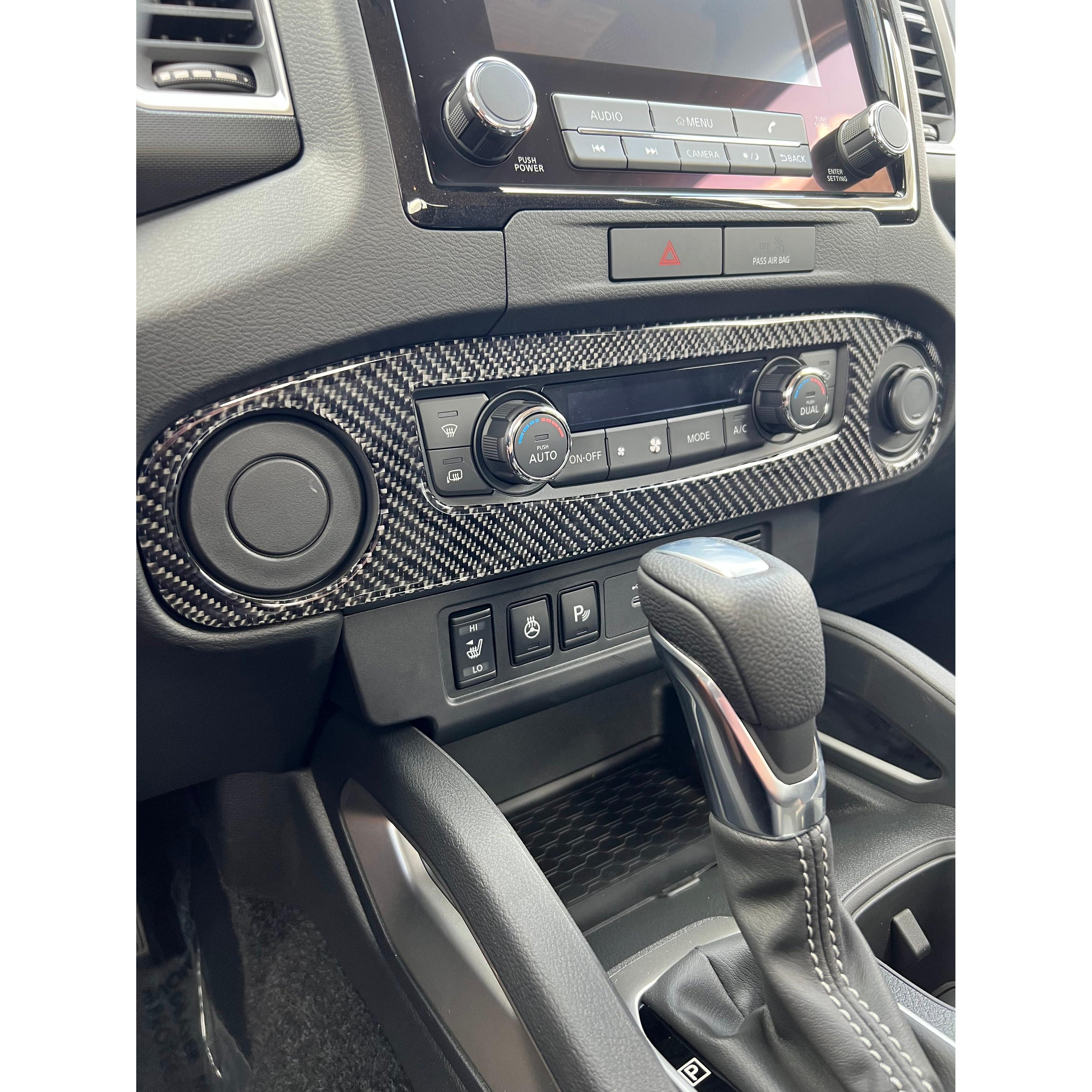 Climate Control/Upper Dash Accent Trim Fits 2022-2024 Nissan Frontier