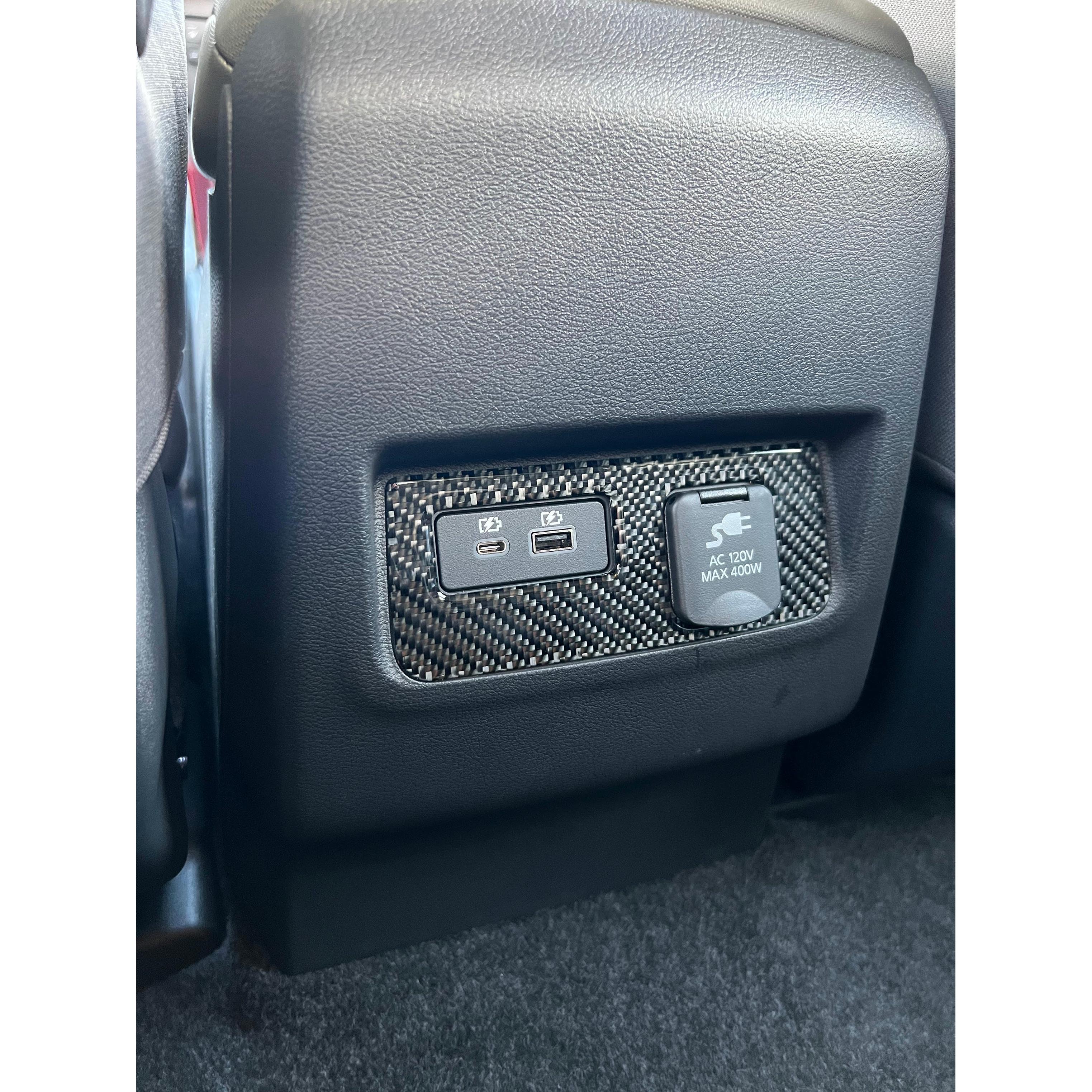 Rear Center Console Accent Trim Fits 2022-2026 Nissan Frontier