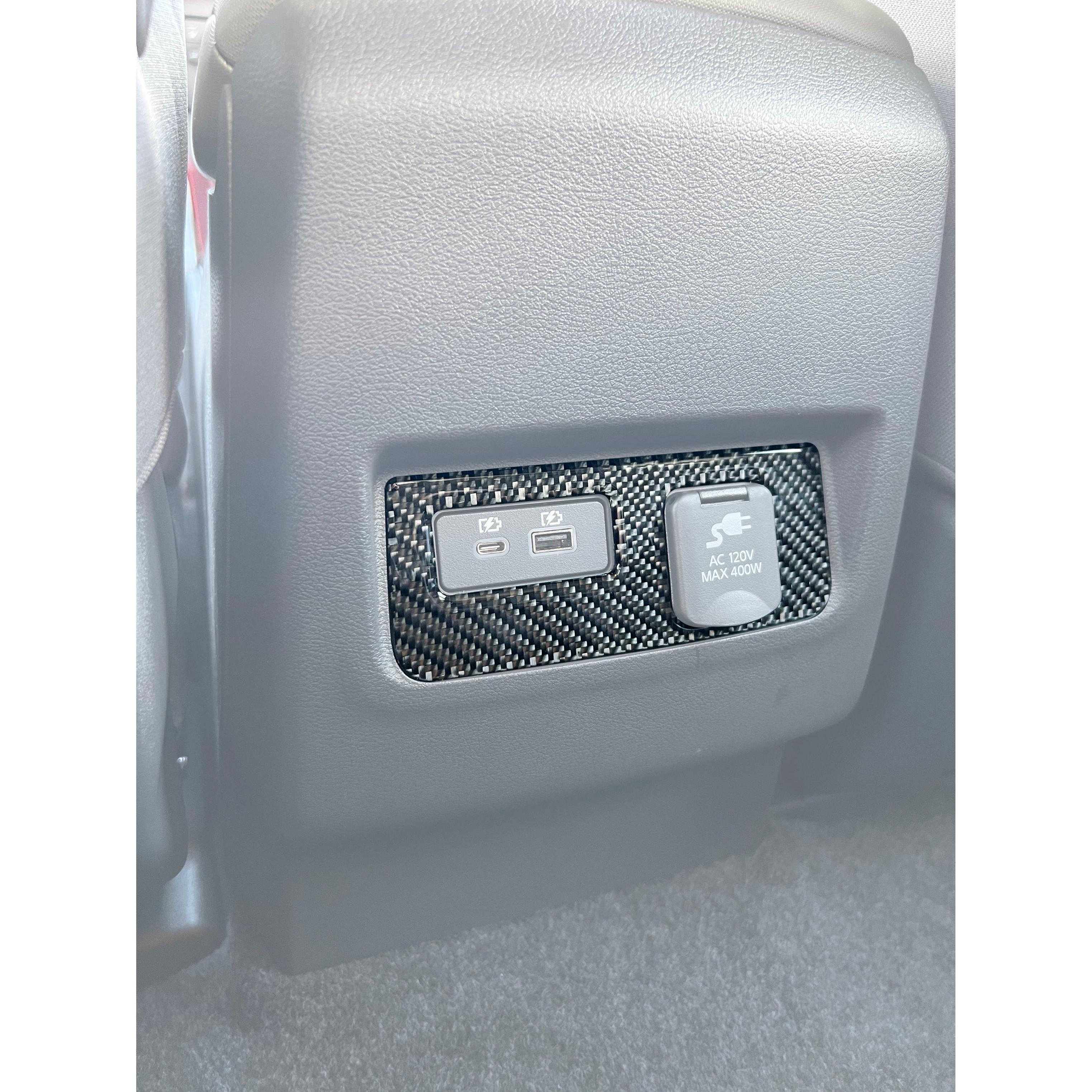 Rear Center Console Accent Trim Fits 2022-2026 Nissan Frontier