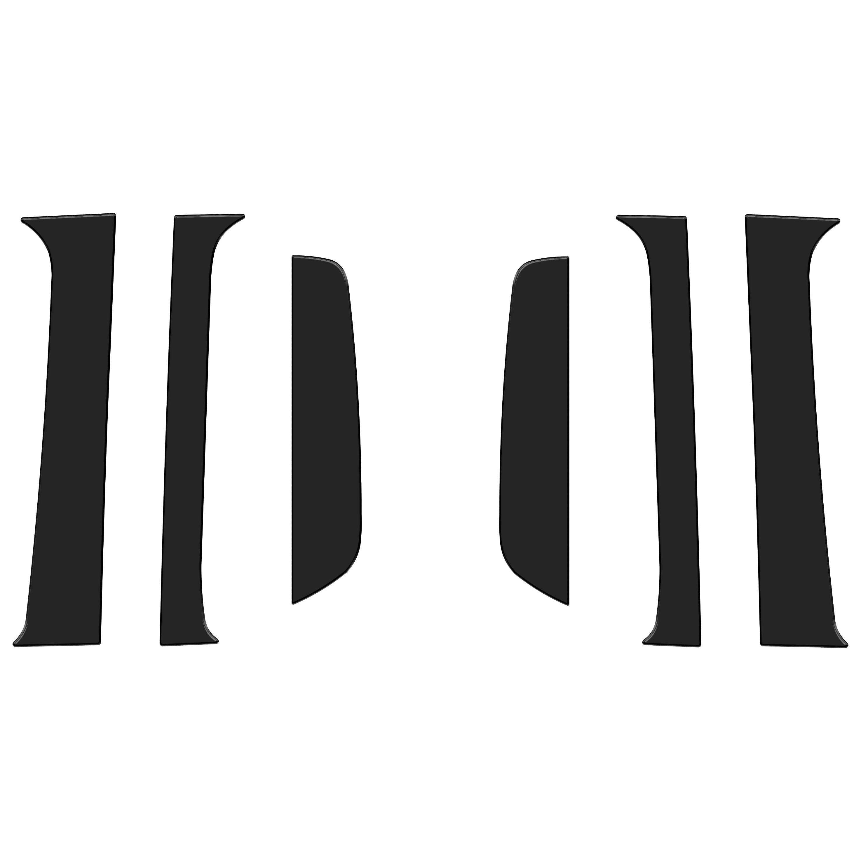 Door Pillars Accent Trim Fits 2022-2026 Nissan Frontier