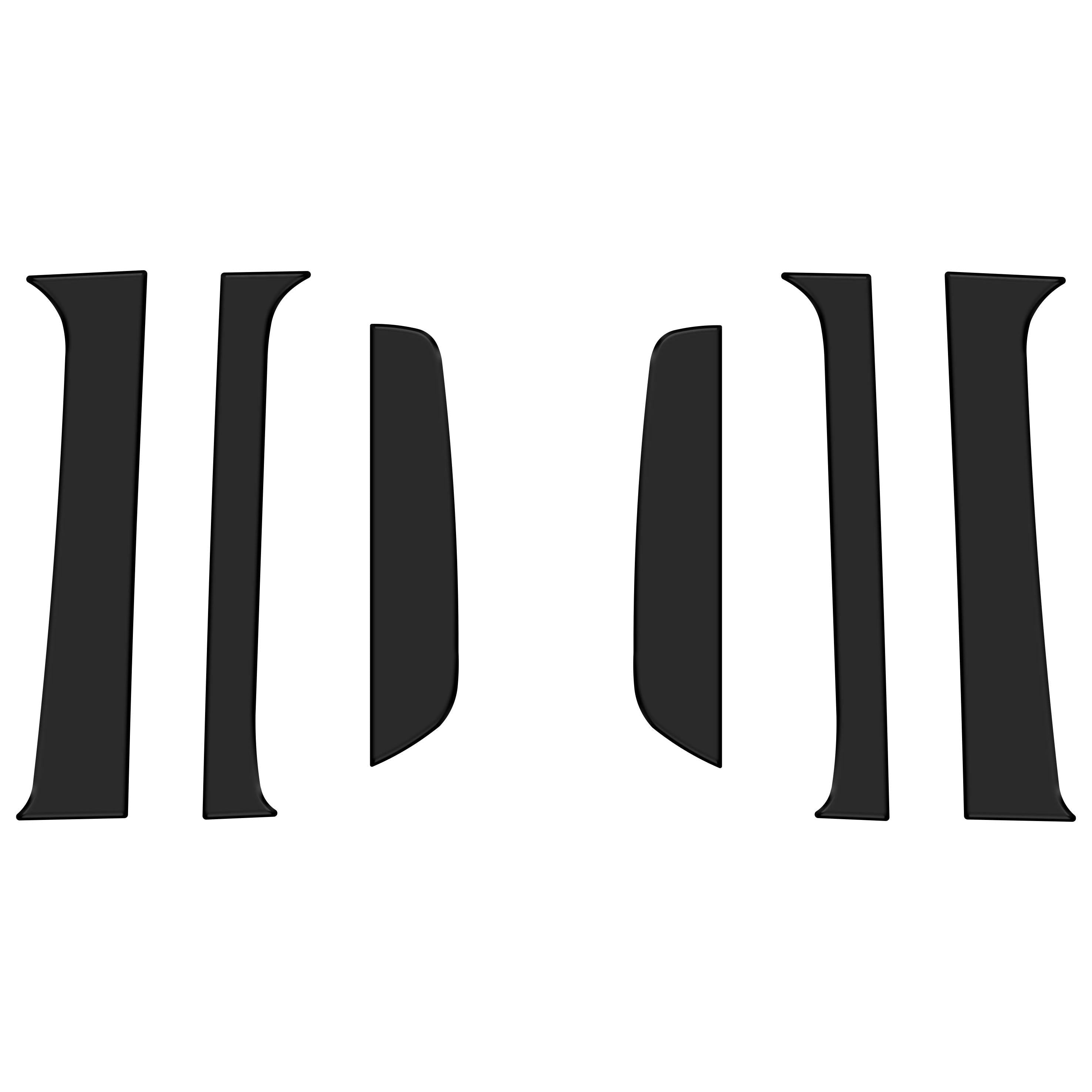 Door Pillars Accent Trim Fits 2022-2026 Nissan Frontier