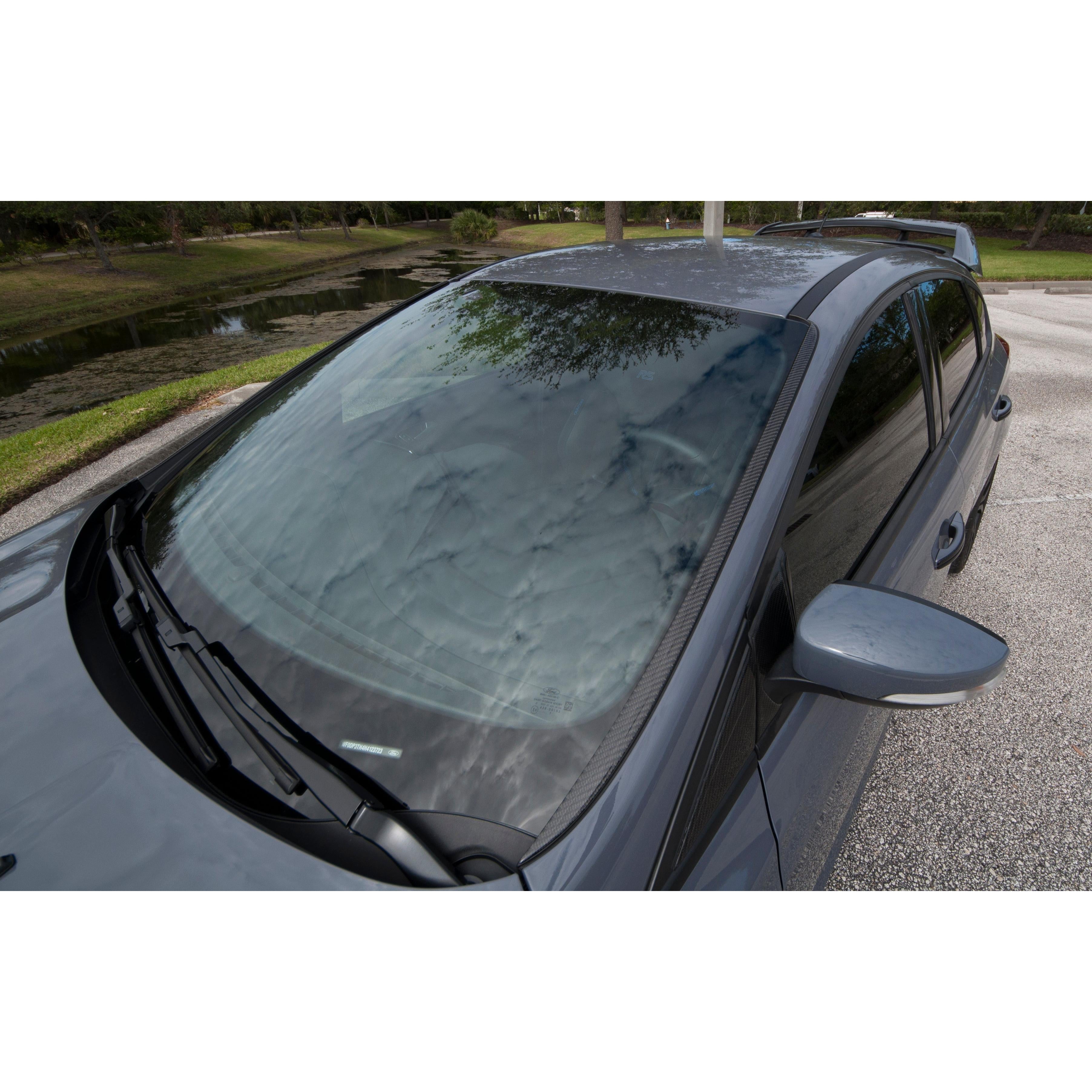 Windshield Accent Trim Fits 2015-2018 Ford Focus, RS, ST