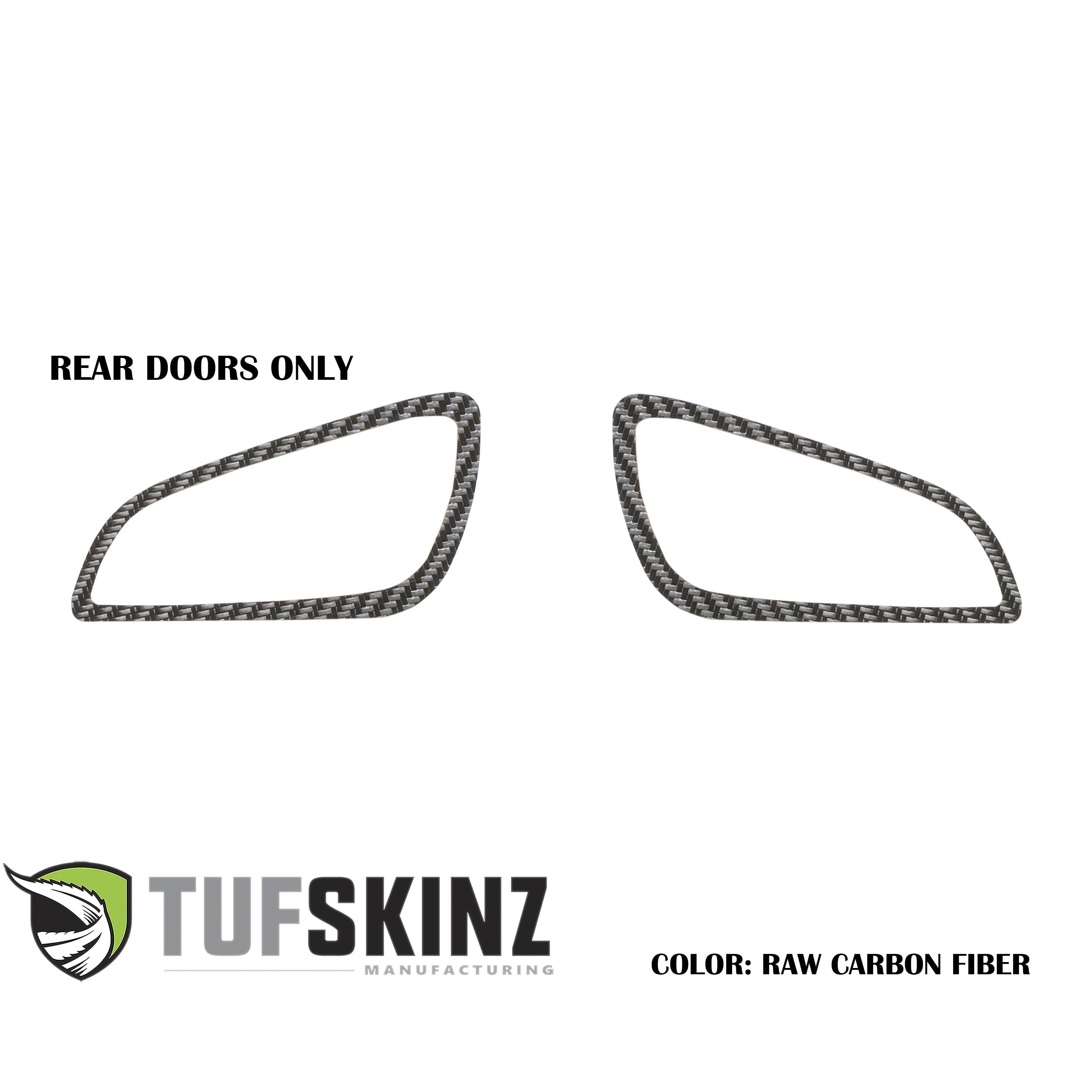 Interior Door Handle Surround Accents Fits 2015-2018 Ford Focus, RS, ST