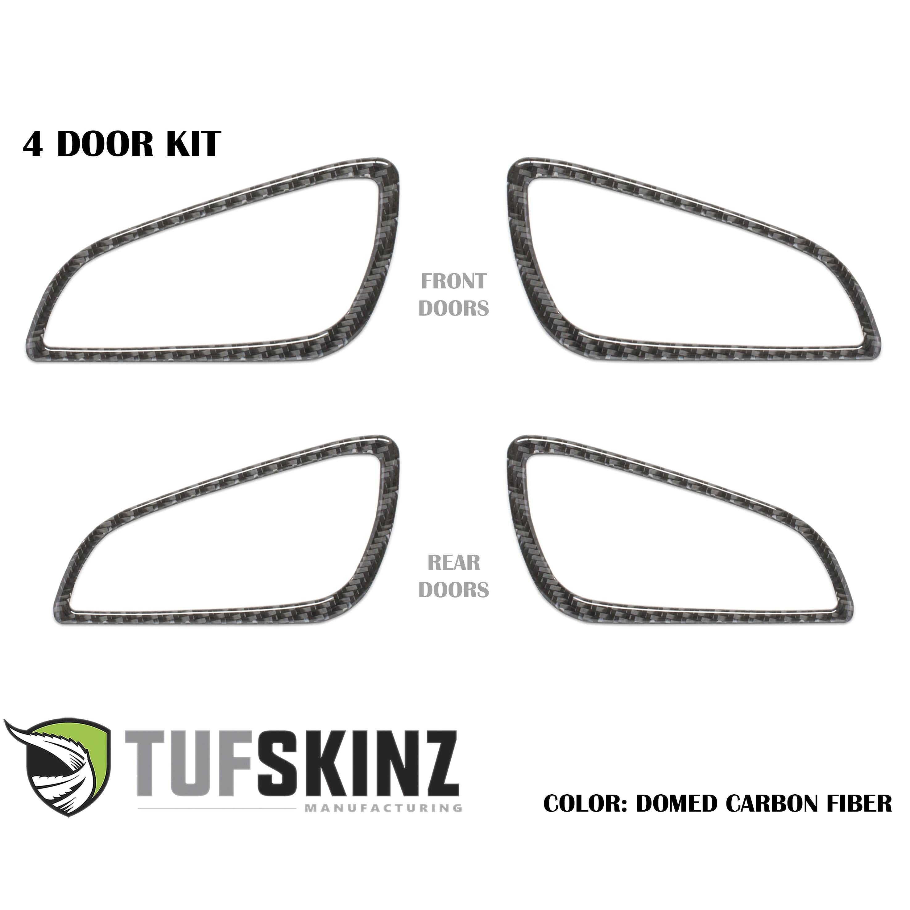 Interior Door Handle Surround Accents Fits 2015-2018 Ford Focus, RS, ST