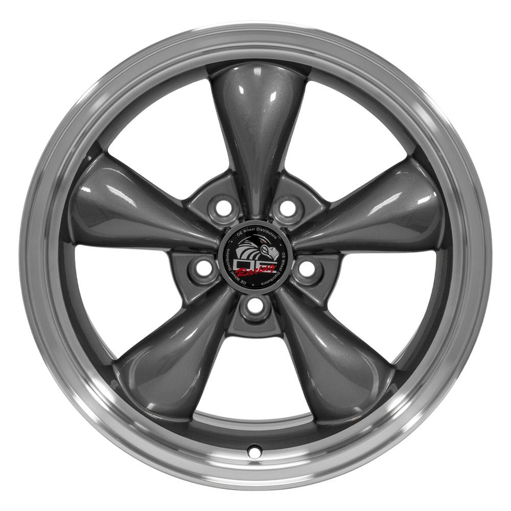 17" Replica FR01 fits Ford Mustang Bullitt 17x9 Gunmetal-SR1 Performance