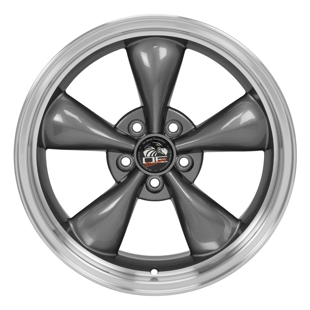 18" Replica FR01 fits Ford Mustang Bullitt 18x9 Gunmetal-SR1 Performance