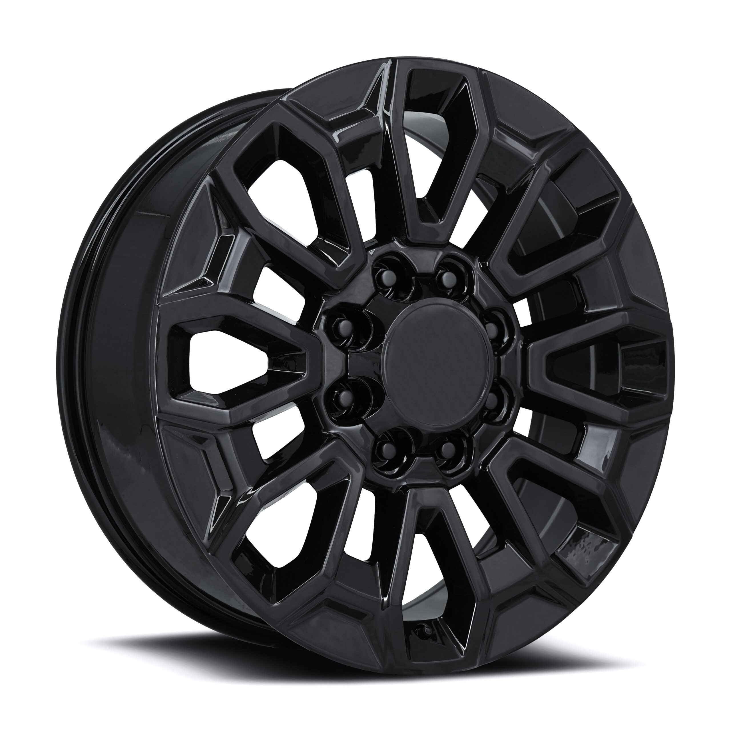 FR 277 – HIGH COUNTRY 2500 REPLICA WHEELS – GLOSS BLACK WITH CAP