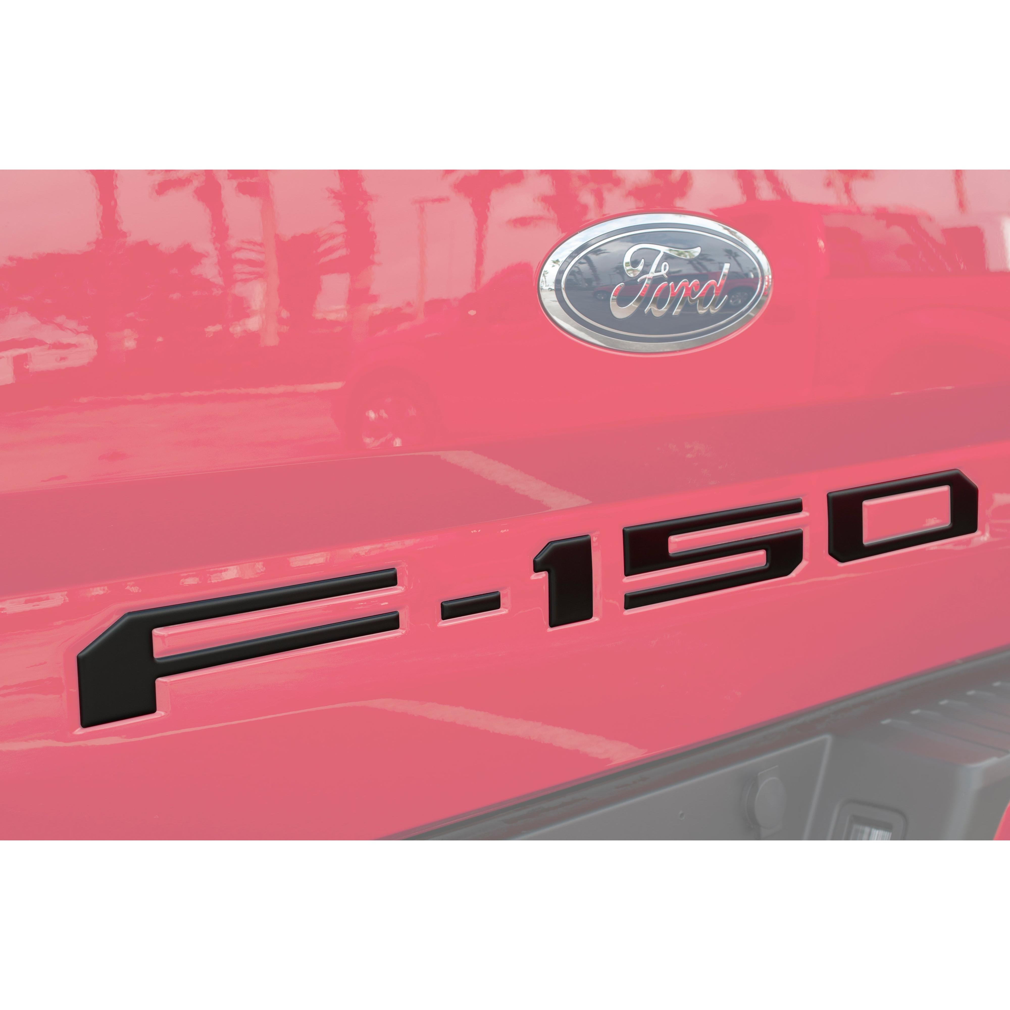 Rear Tailgate Letter Inserts Fits 2018-2020 Ford F-150