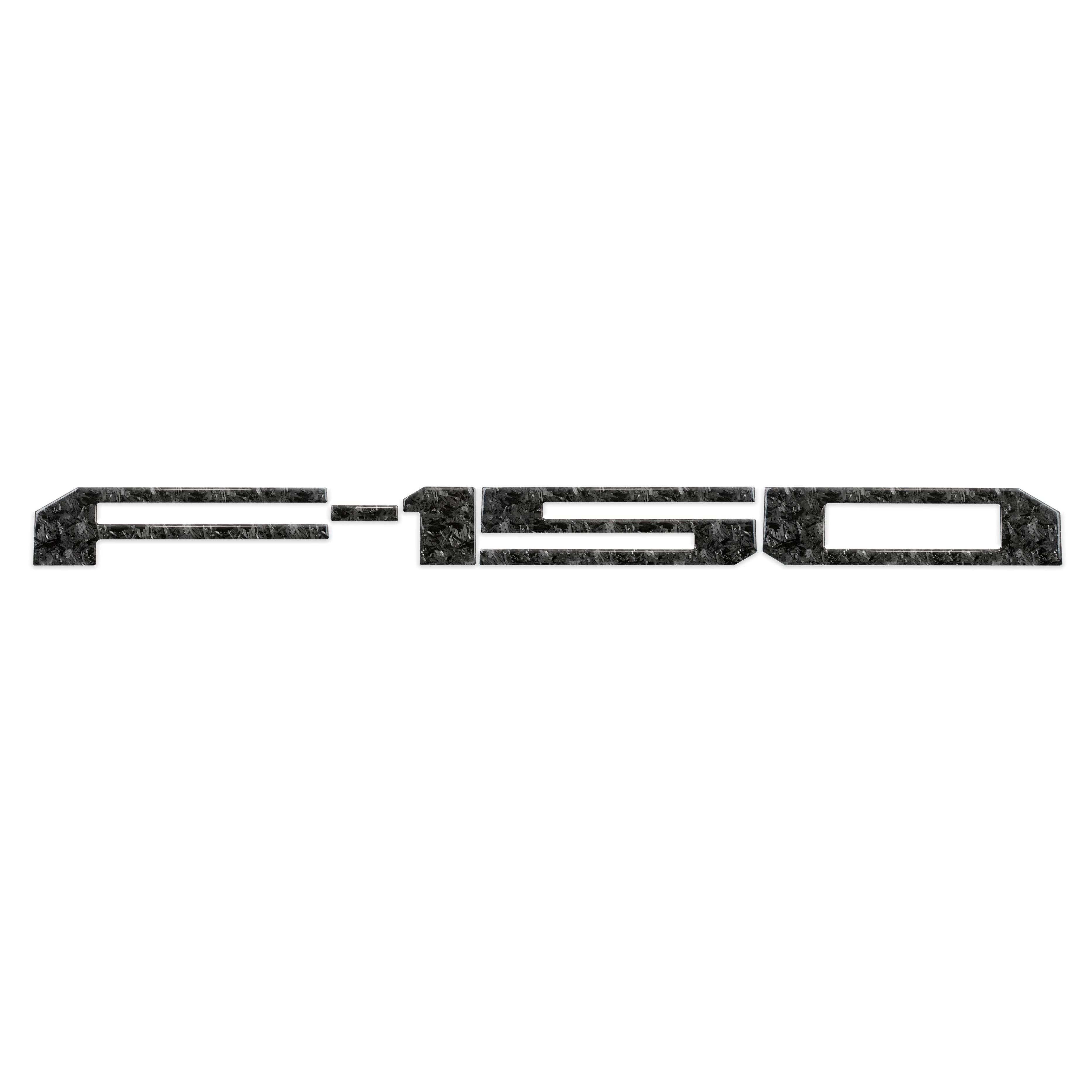 Rear Tailgate Letter Inserts Fits 2018-2020 Ford F-150
