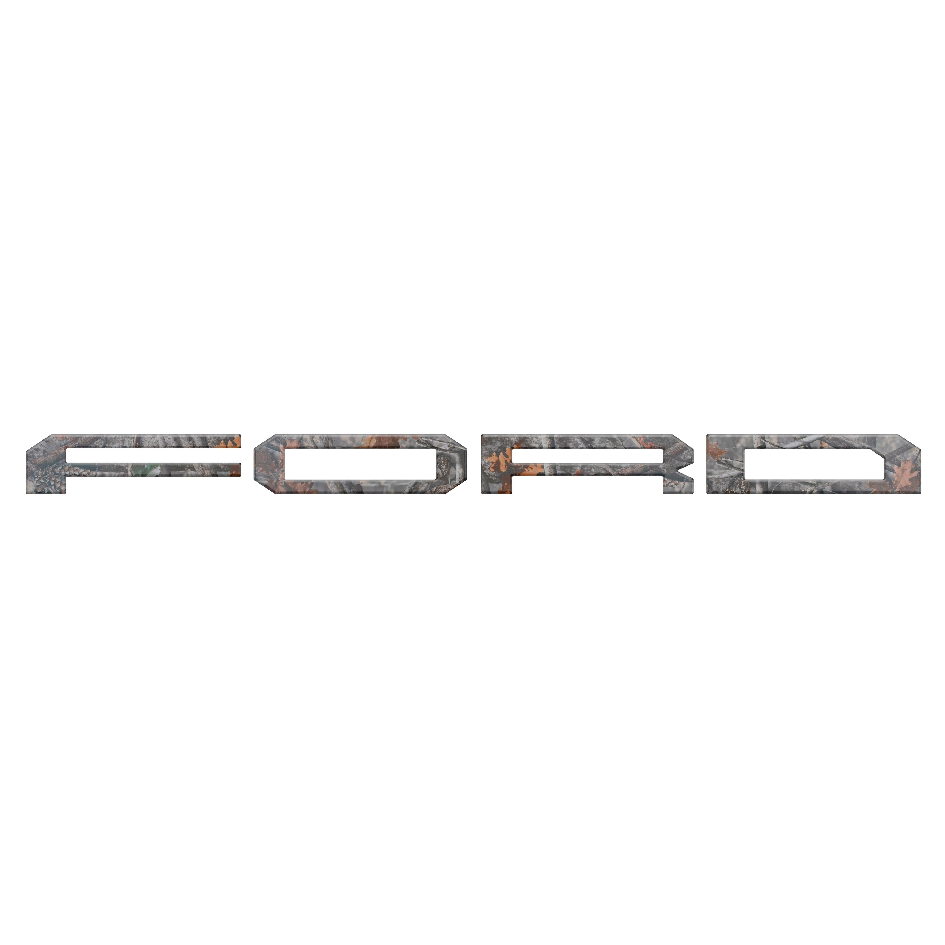 Tailgate Letter Overlays Fits 2015-2020 Ford F-150 Raptor