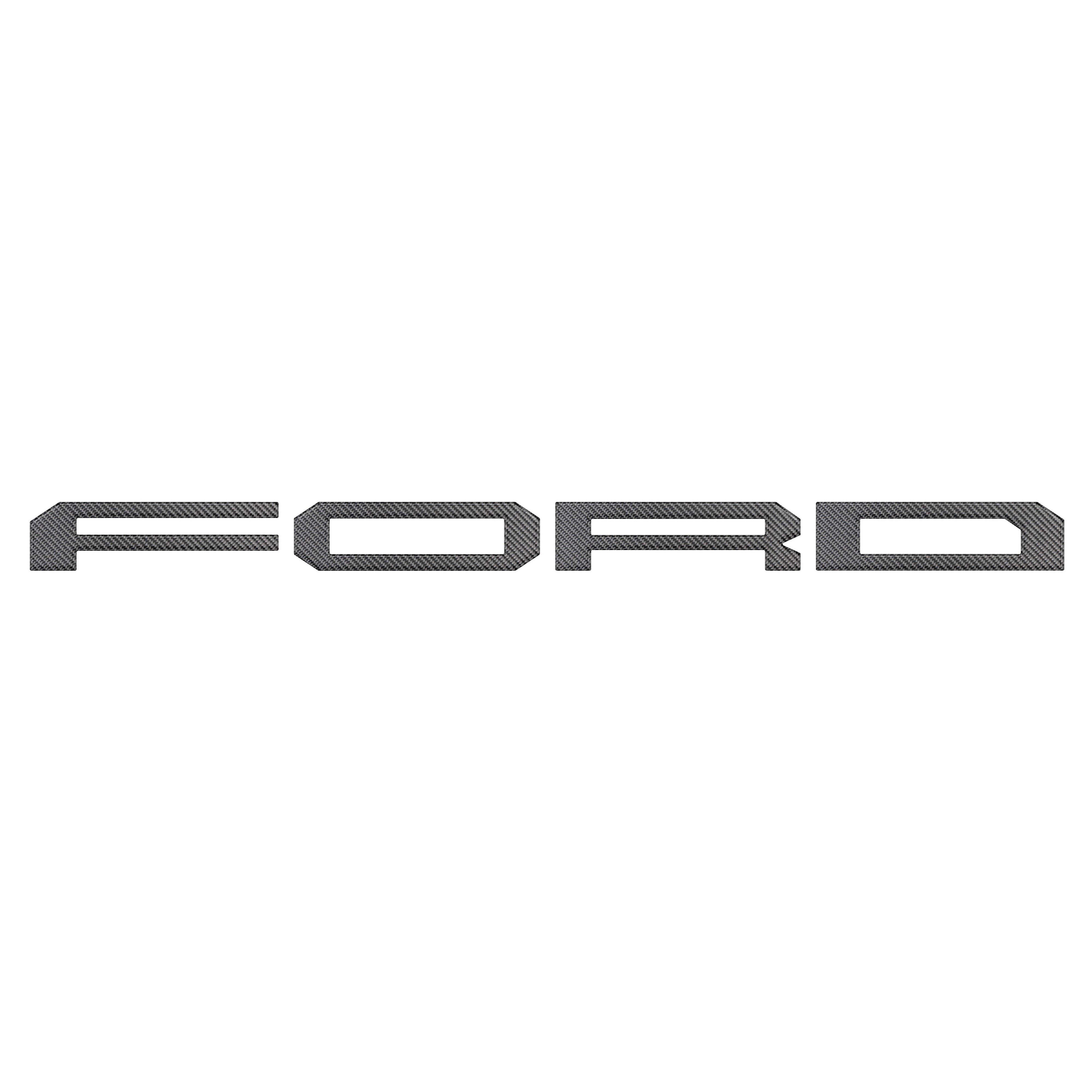 Tailgate Letter Overlays Fits 2015-2020 Ford F-150 Raptor