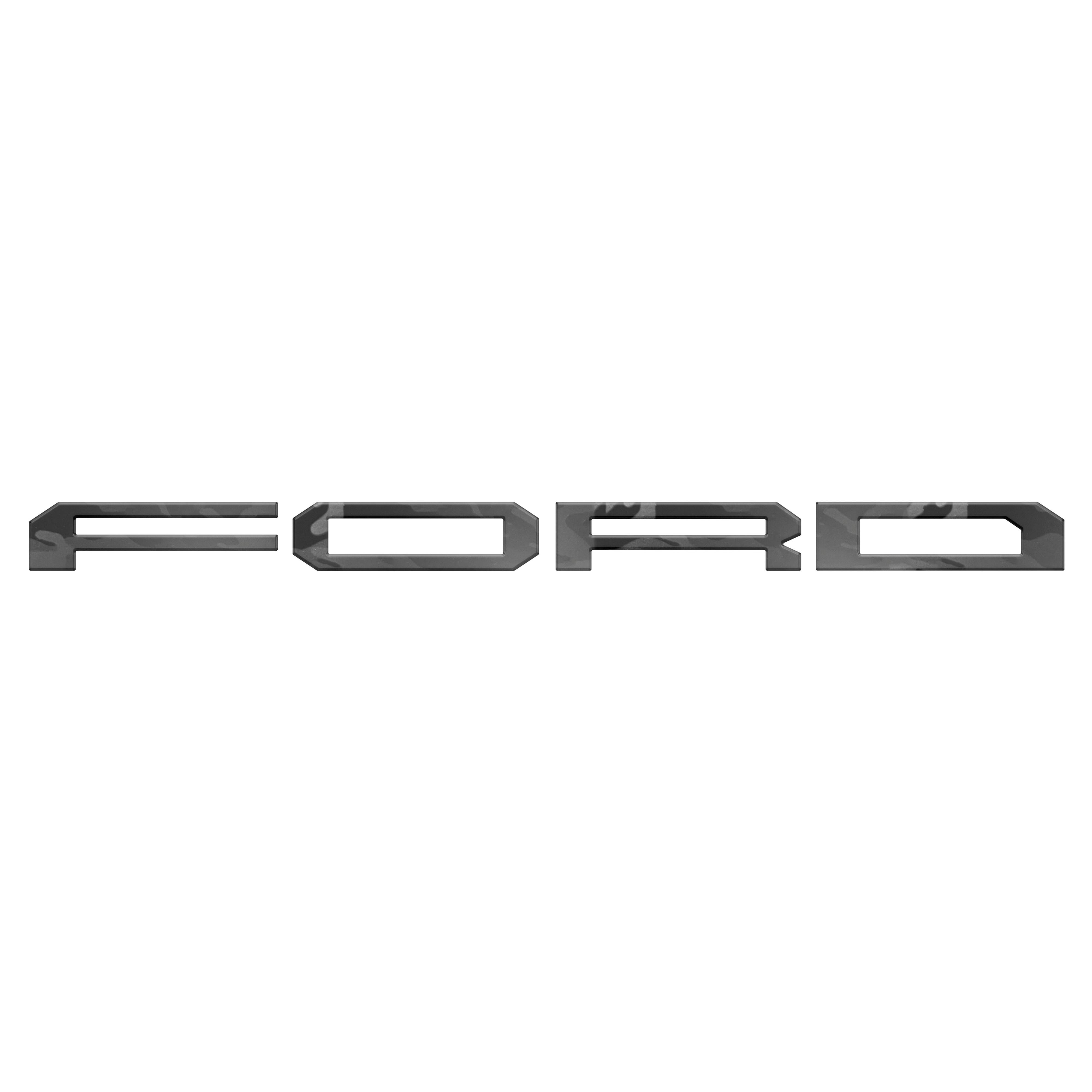 Tailgate Letter Overlays Fits 2015-2020 Ford F-150 Raptor