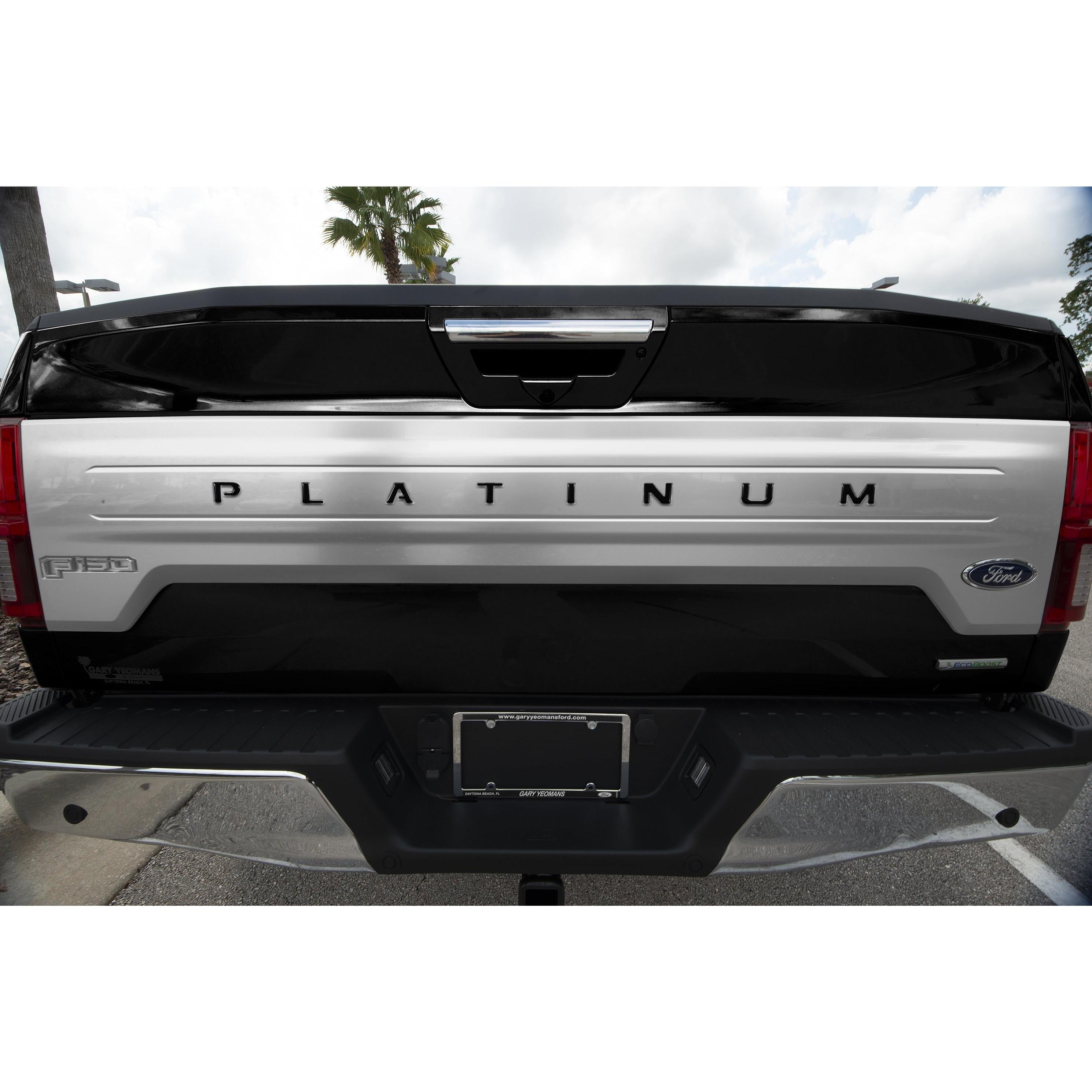 Tailgate Letter Inserts Fits 2018-2020 Ford F-150 Platinum